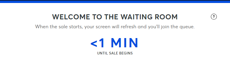 ticketmaster queue screenshot