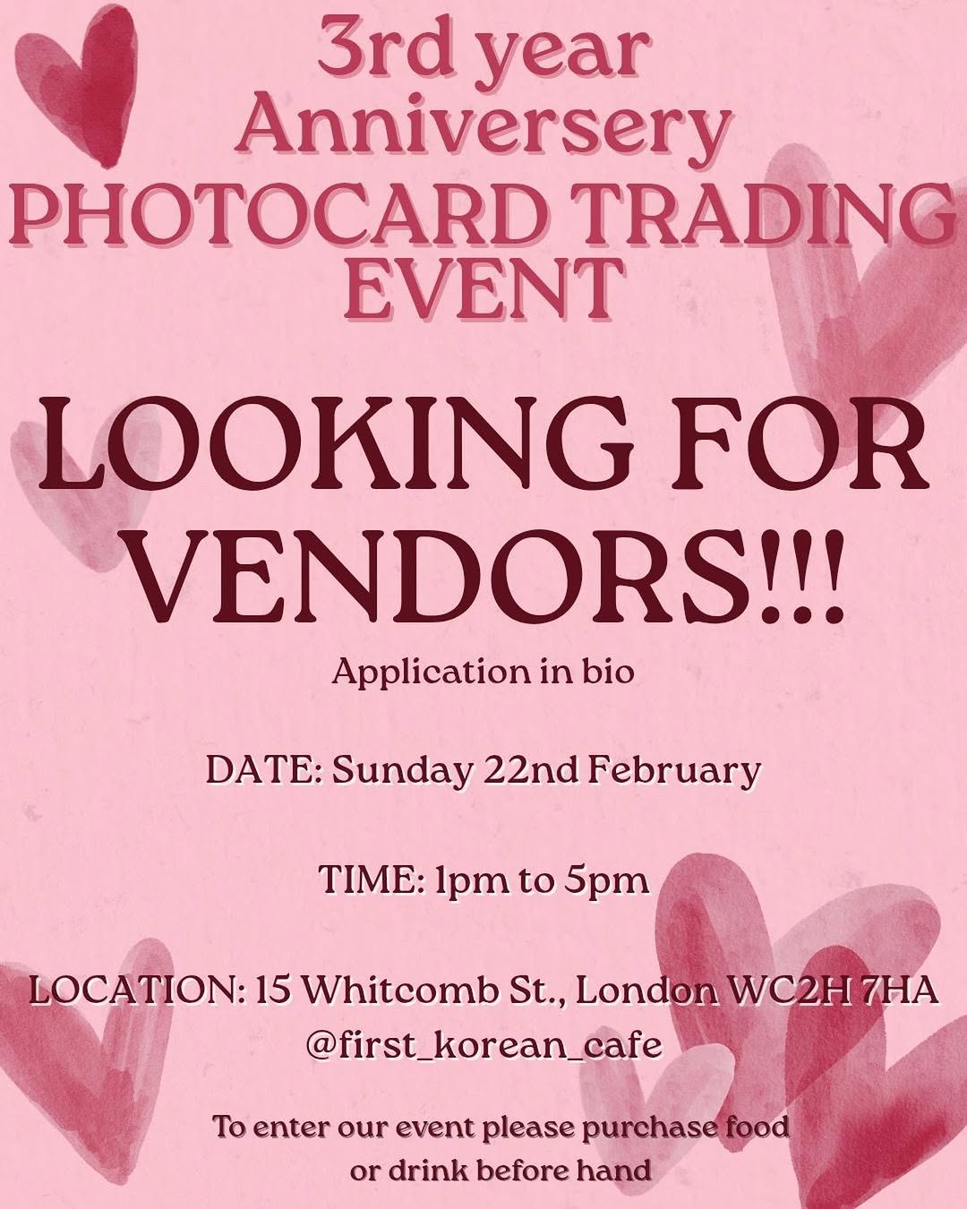 3rd year Anniversary Photocard Trading Event - Image 2