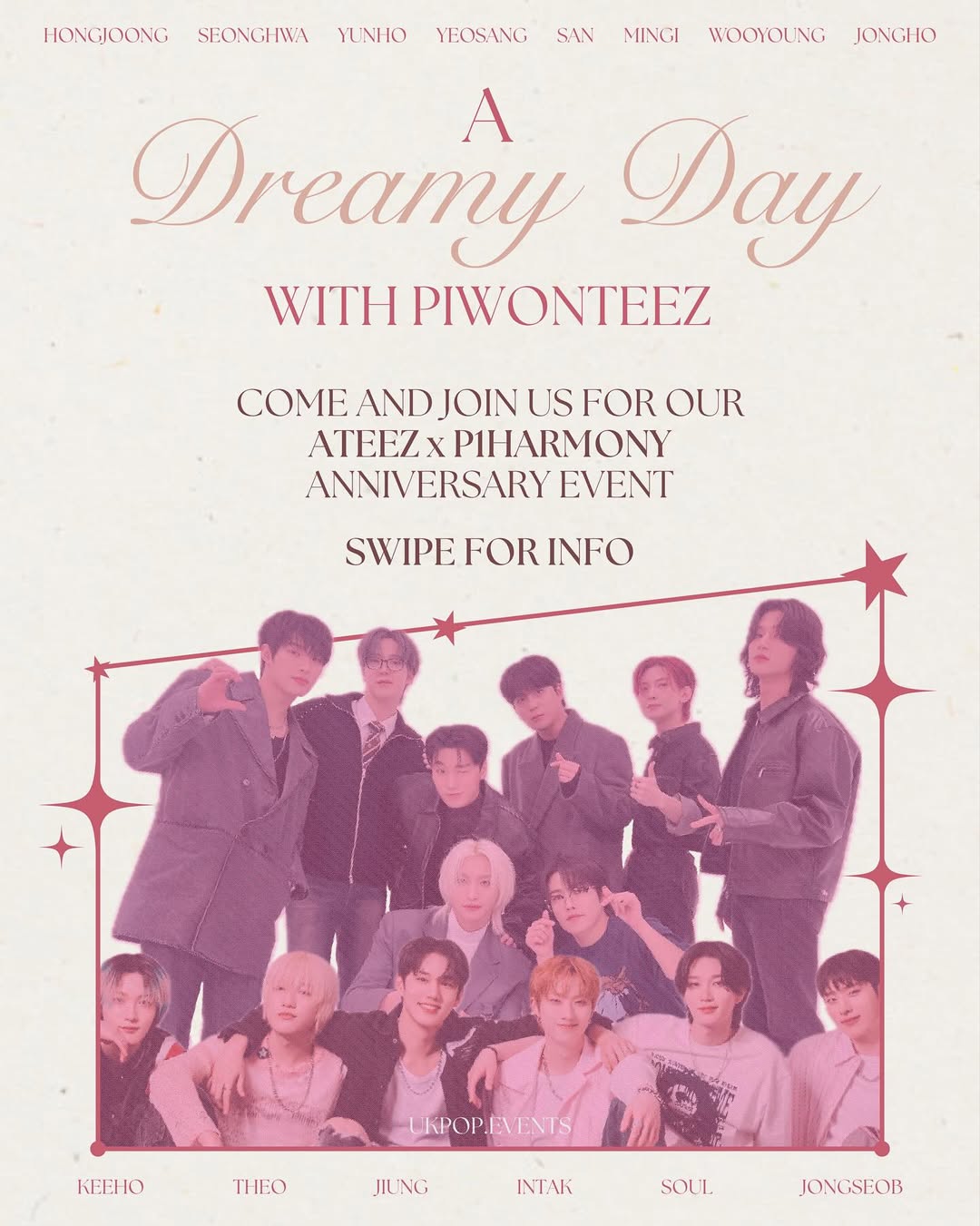 A DREAMY DAY WITH PIWONTEEZ’ ATEEZ x P1HARMONY ANNIVERSARY EVENT - Image 1