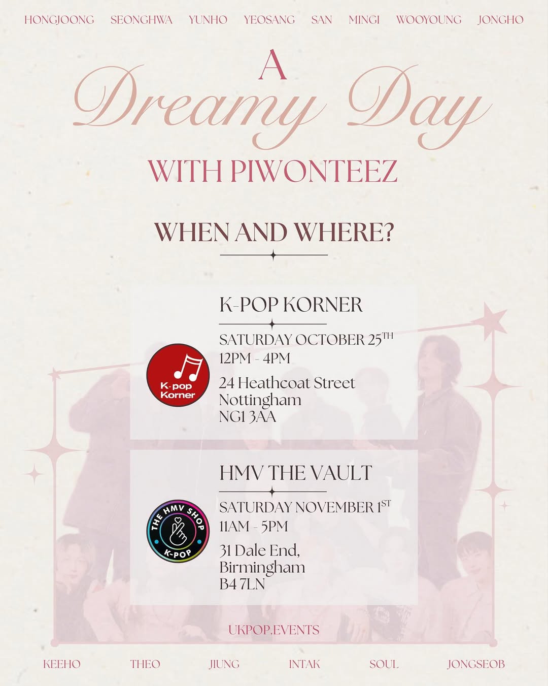 A DREAMY DAY WITH PIWONTEEZ’ ATEEZ x P1HARMONY ANNIVERSARY EVENT - Image 2