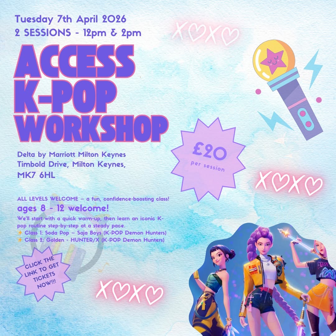 ACCESS K-POP WORKSHOP – Let’s Dance!