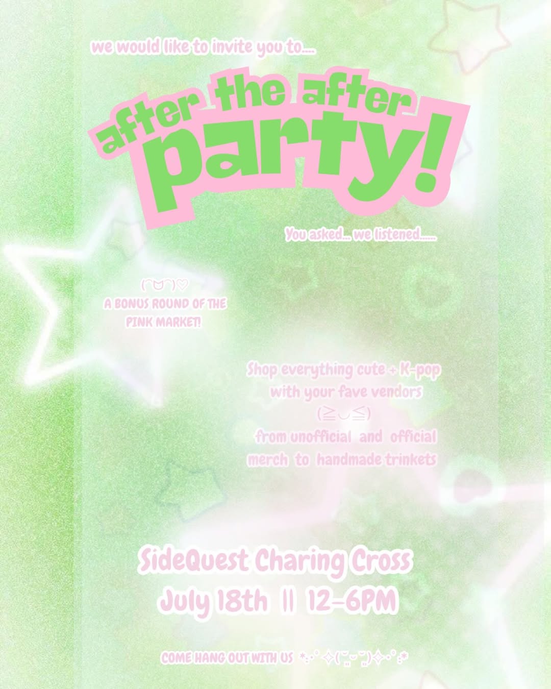 AFTER THE AFTER PARTY