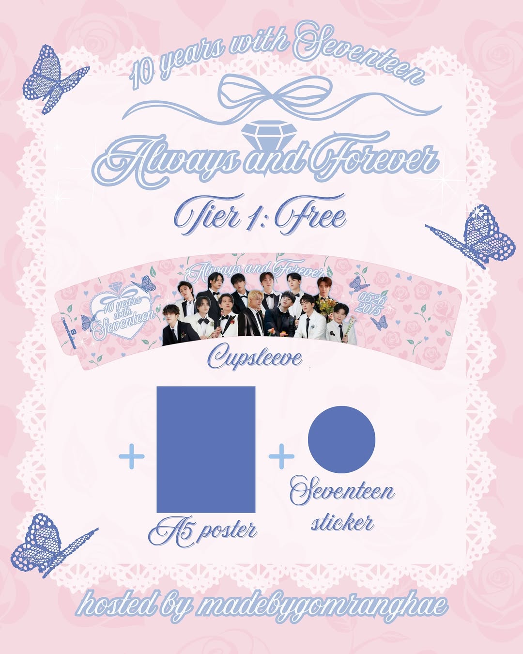 Always and Forever: 10 years with Seventeen Manchester Cupsleeve Event - Image 1