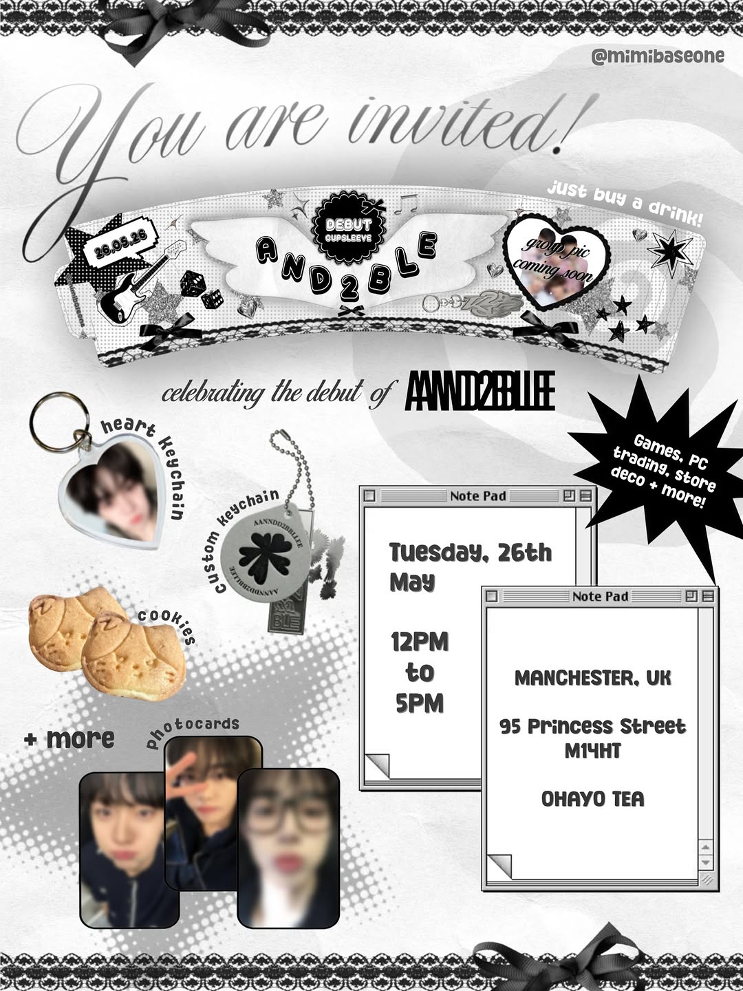 AND2BLE DEBUT CUPSLEEVE EVENT