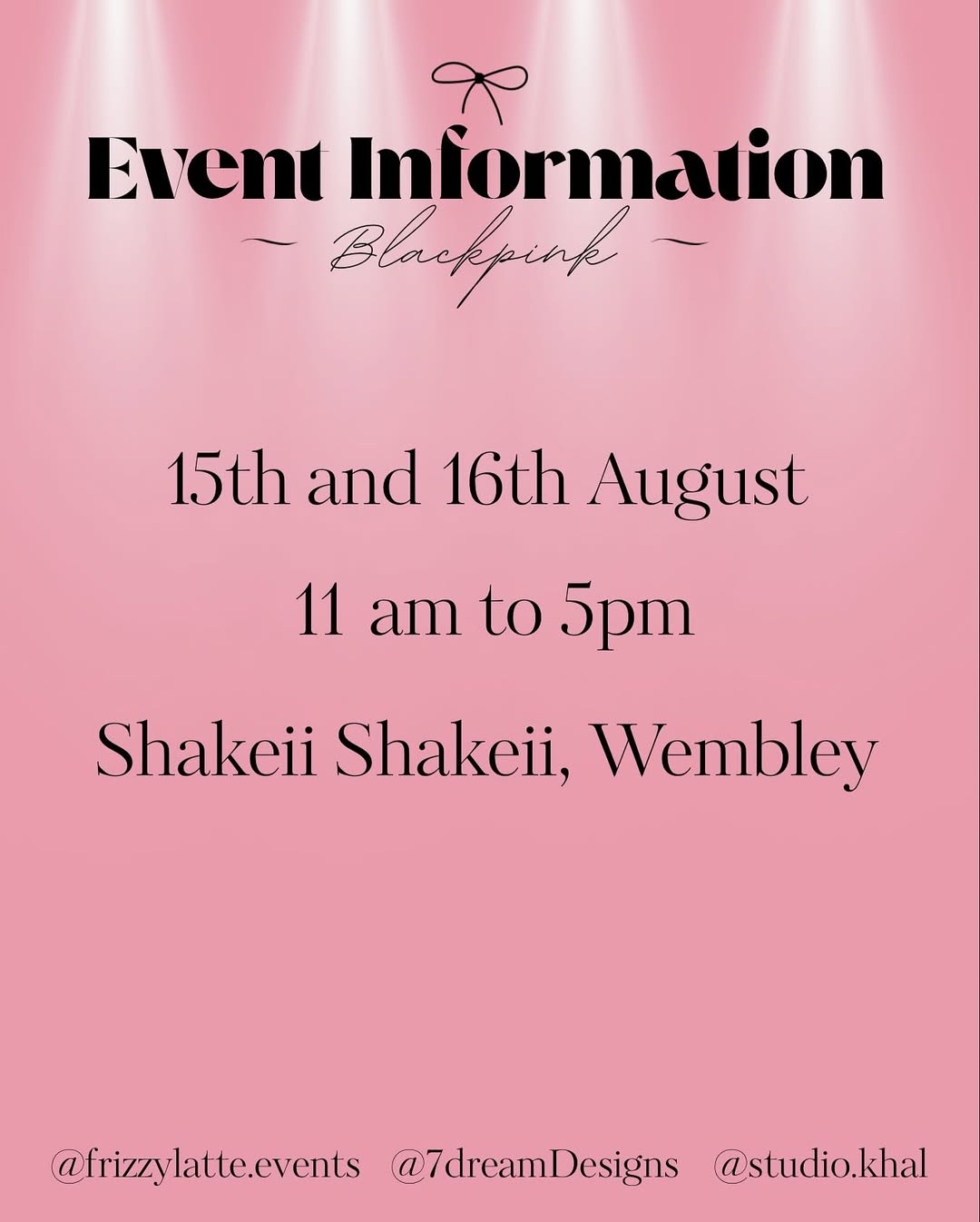 Blackpink Concert Cupsleeve - Day 1 - Image 1