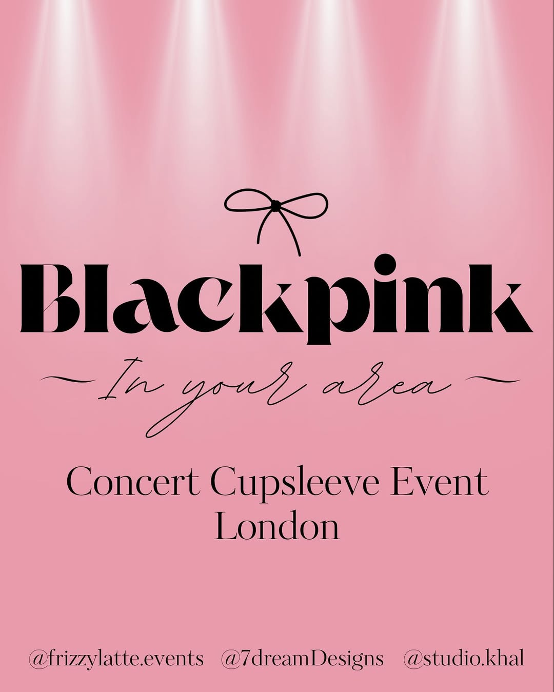 Blackpink Concert Cupsleeve - Day 1 - Image 1