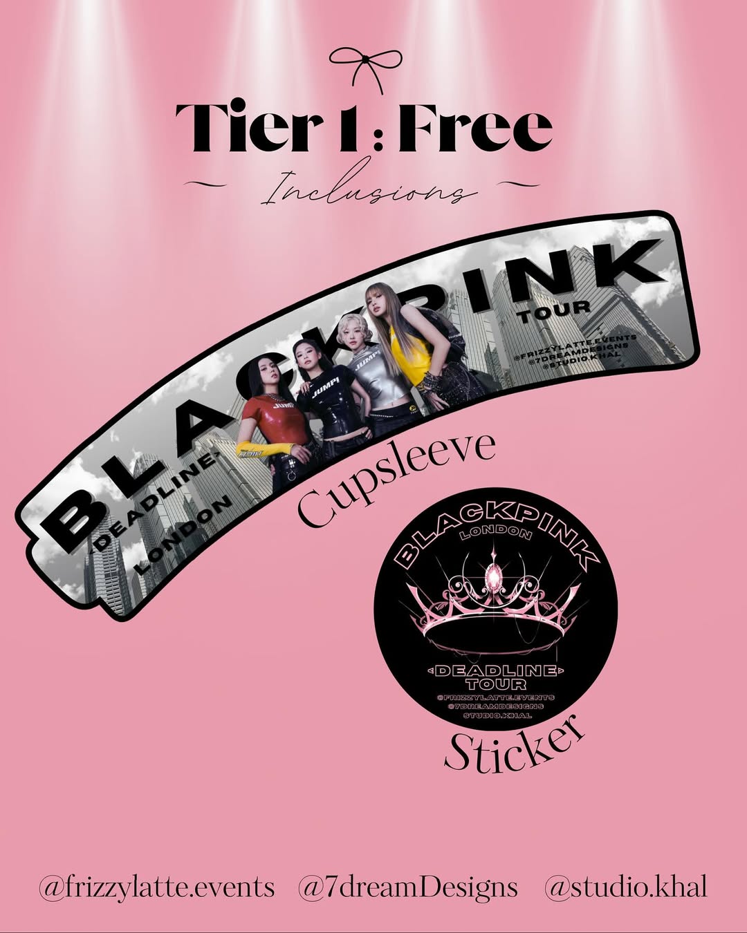 Blackpink Concert Cupsleeve - DAY 2 - Image 3