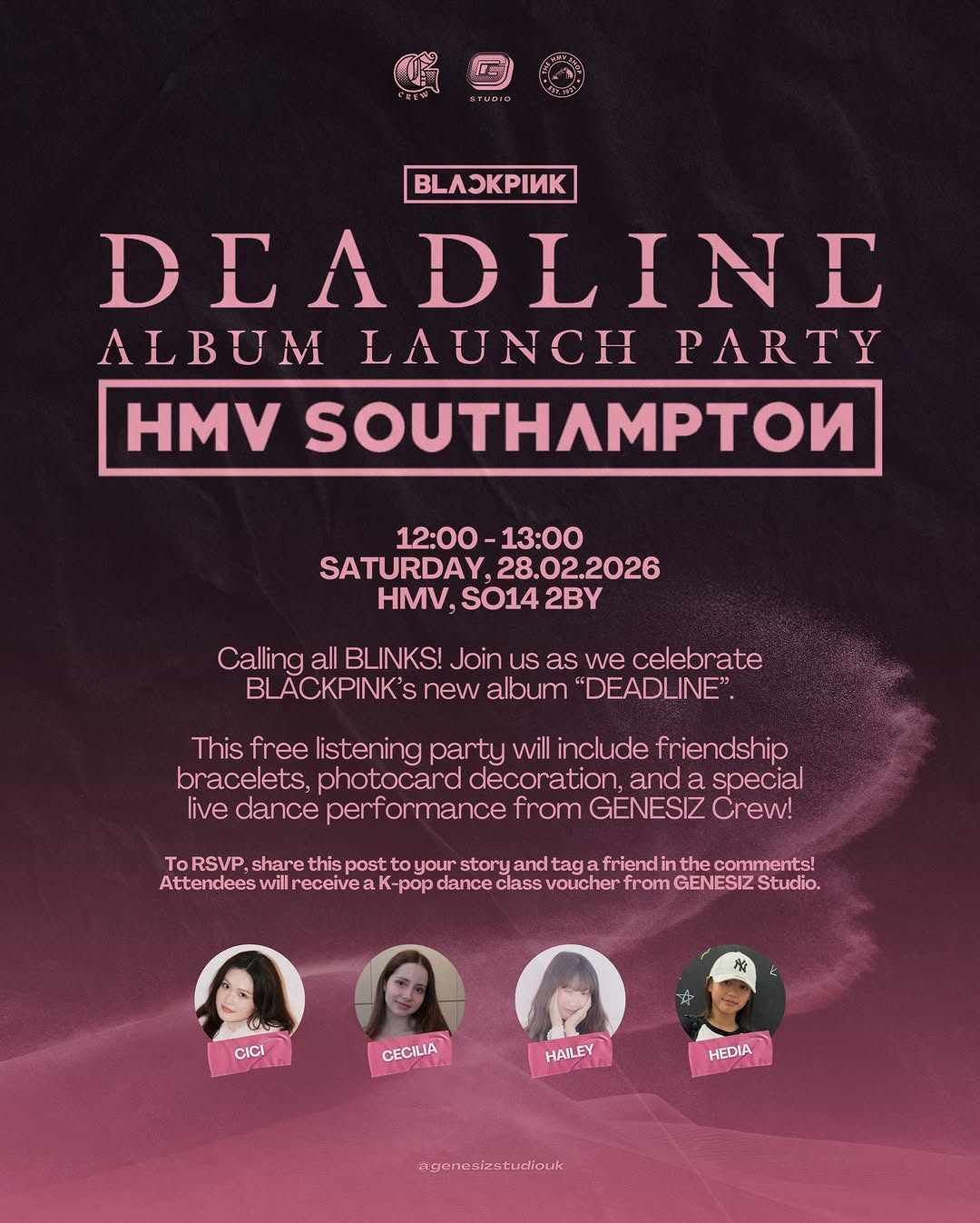 BLACKPINK 'Deadline' Album Launch Party