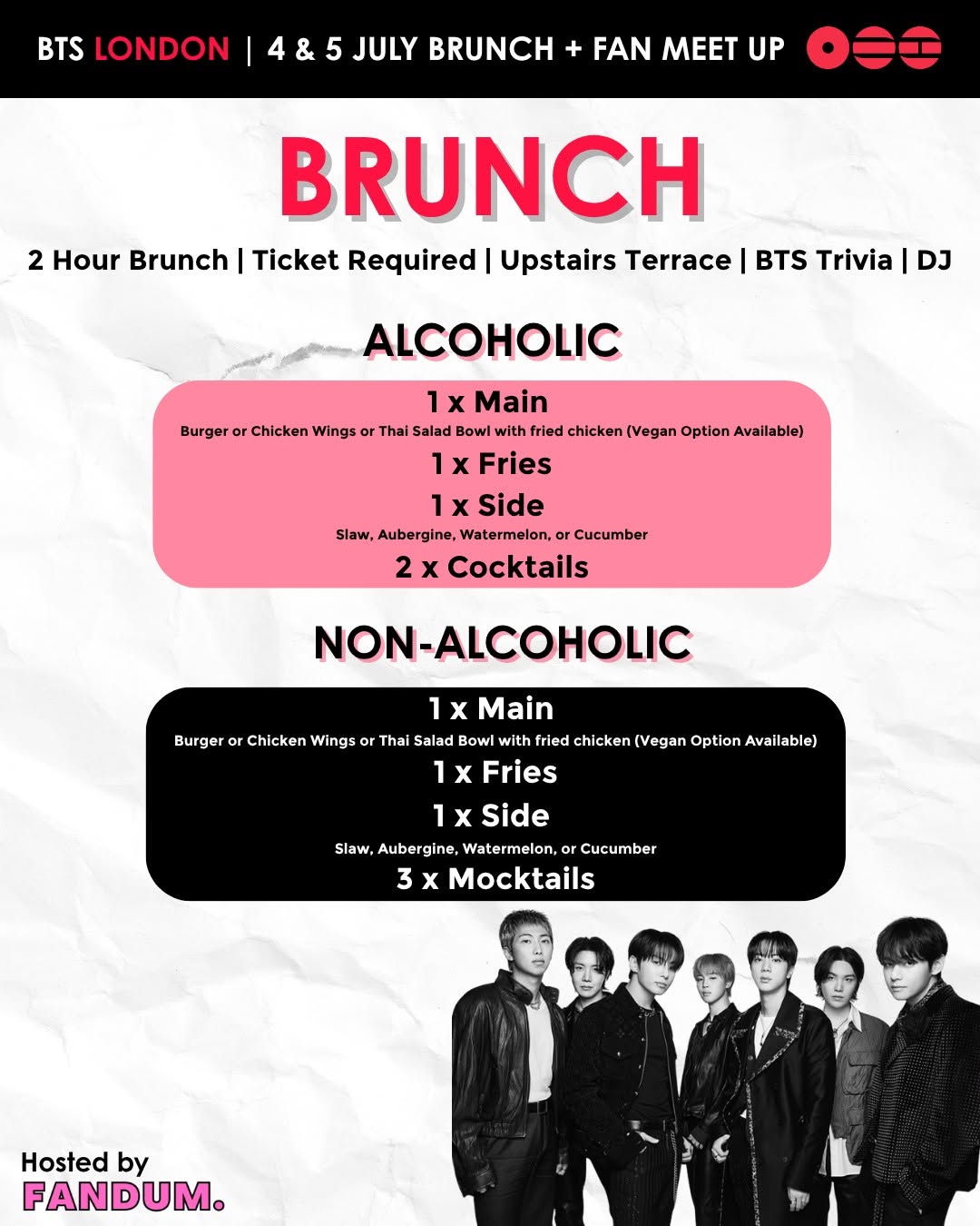 BTS London Brunch + Fan Meet Up - Image 2