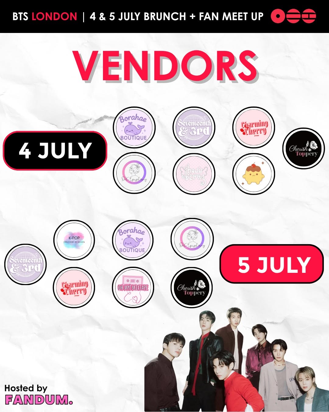 BTS London Brunch + Fan Meet Up - Image 4