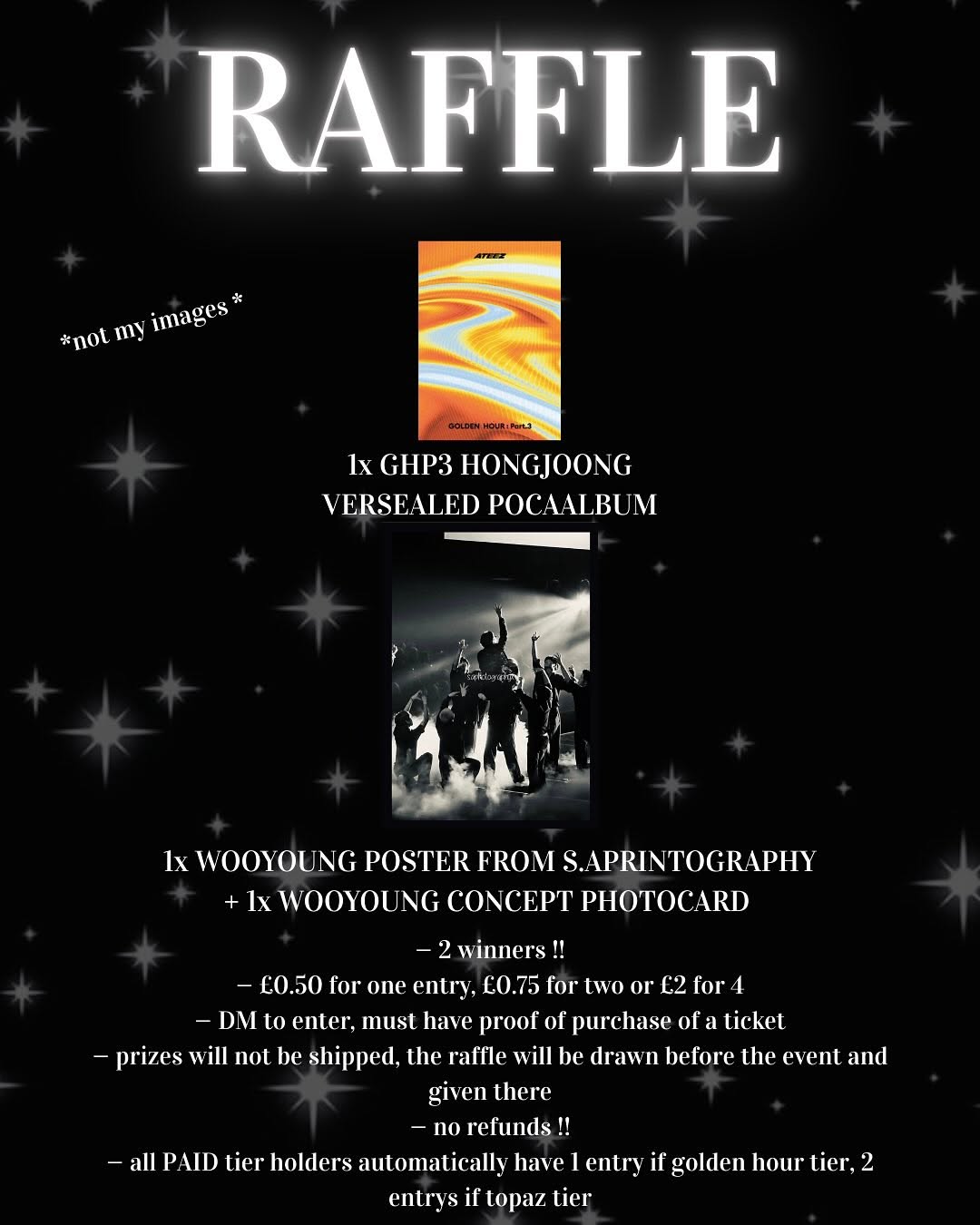 DEAR TOPAZ - Wooyoung and Hongjoong Birthday Cupsleeve - Image 5