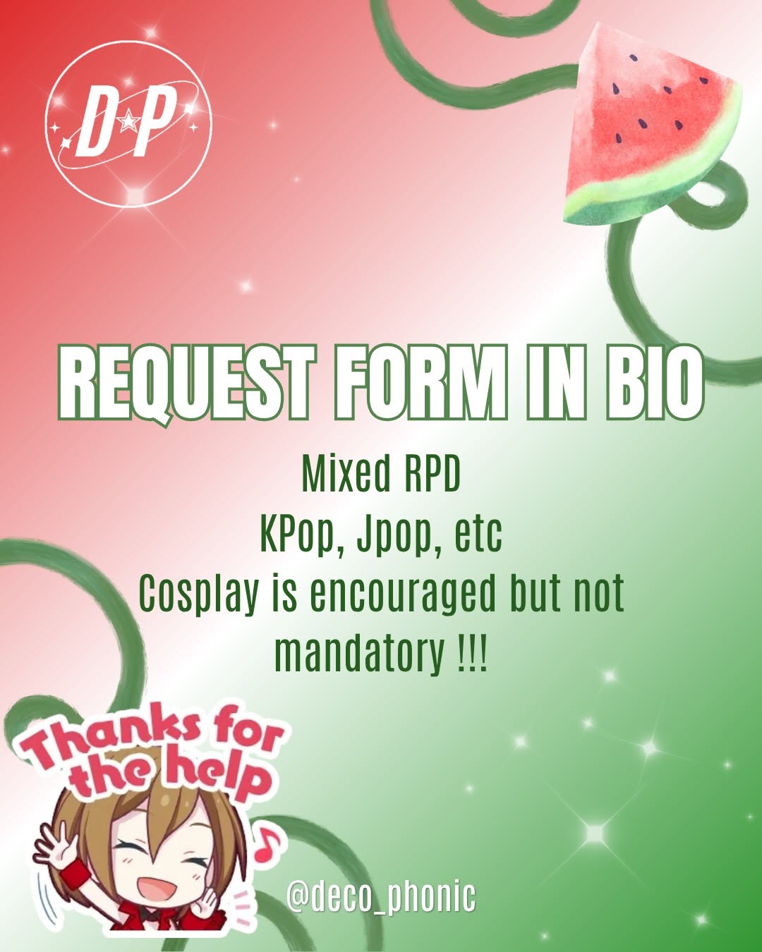 Deco☆Phonic Palestine Fundraiser RPD - Image 2