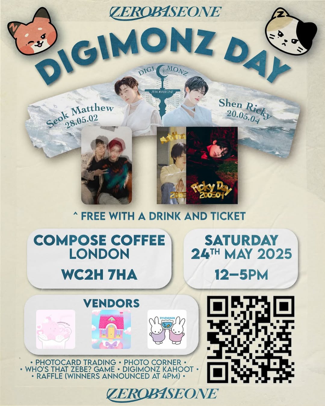 Digimonz Day Zerobaseone Cupsleeve Event - Image 1