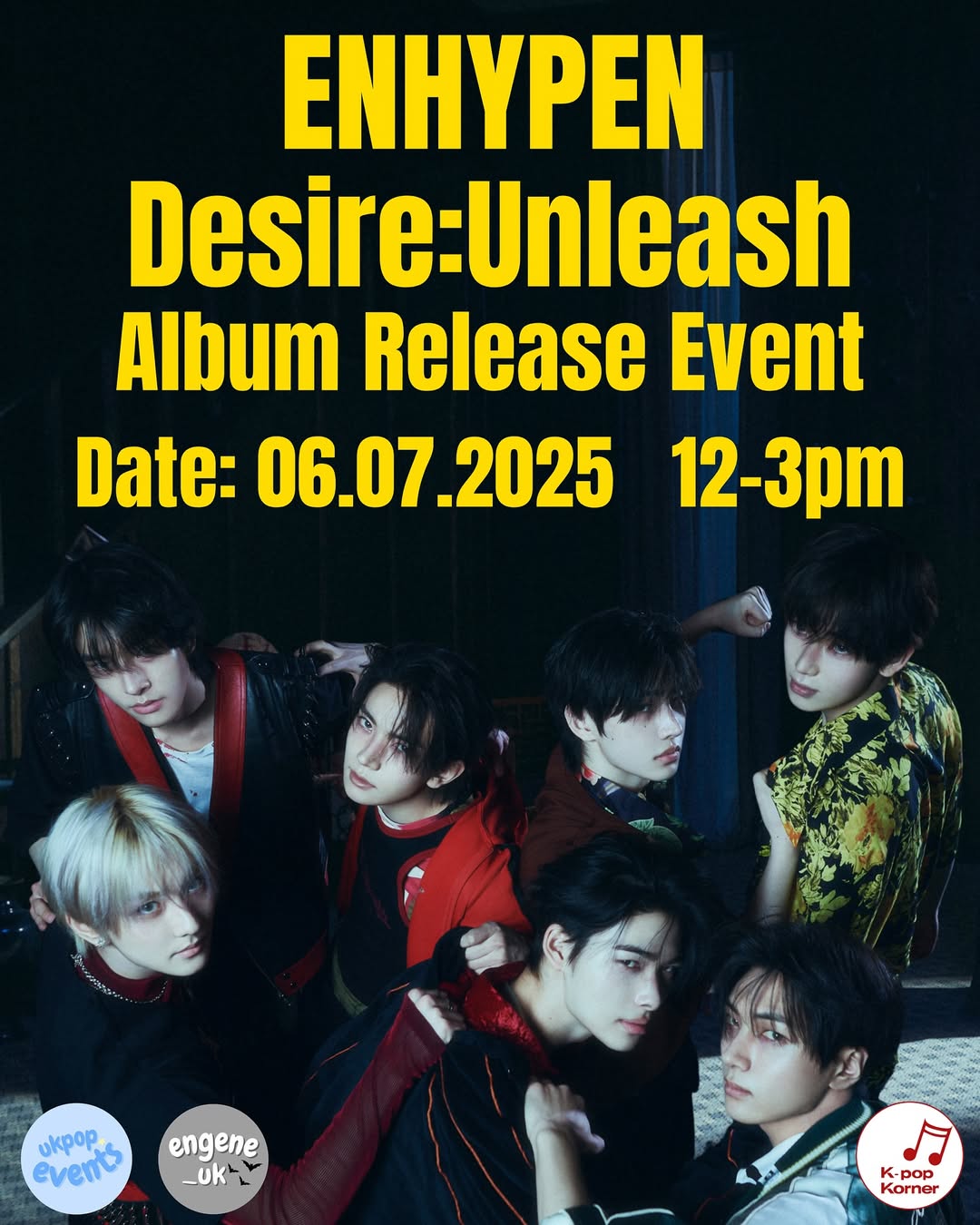 ENHYPEN - Desire: Unleash Album Release Event