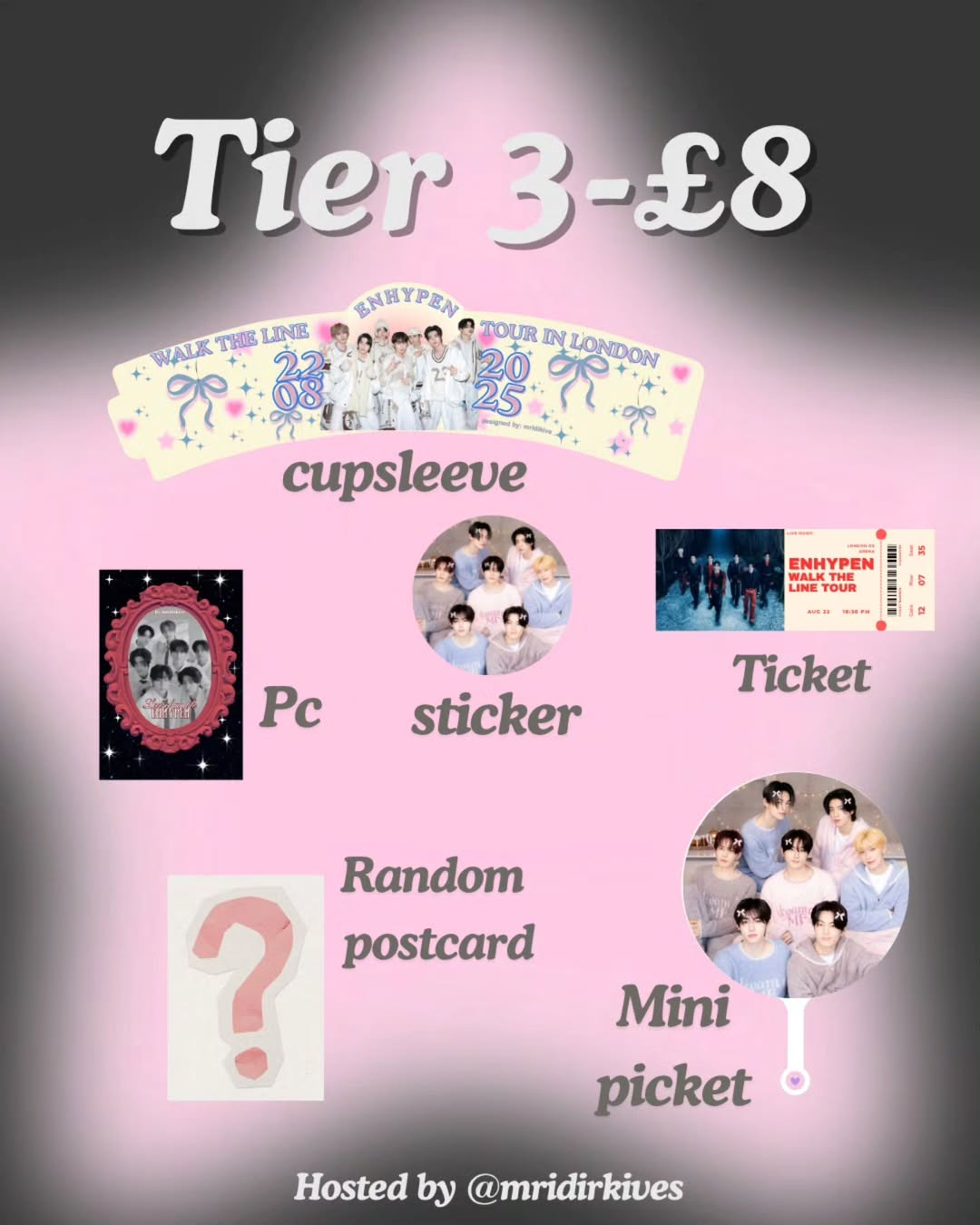 ENHYPEN WALK THE LINE TOUR LONDON CUPSLEEVE EVENT - Image 4