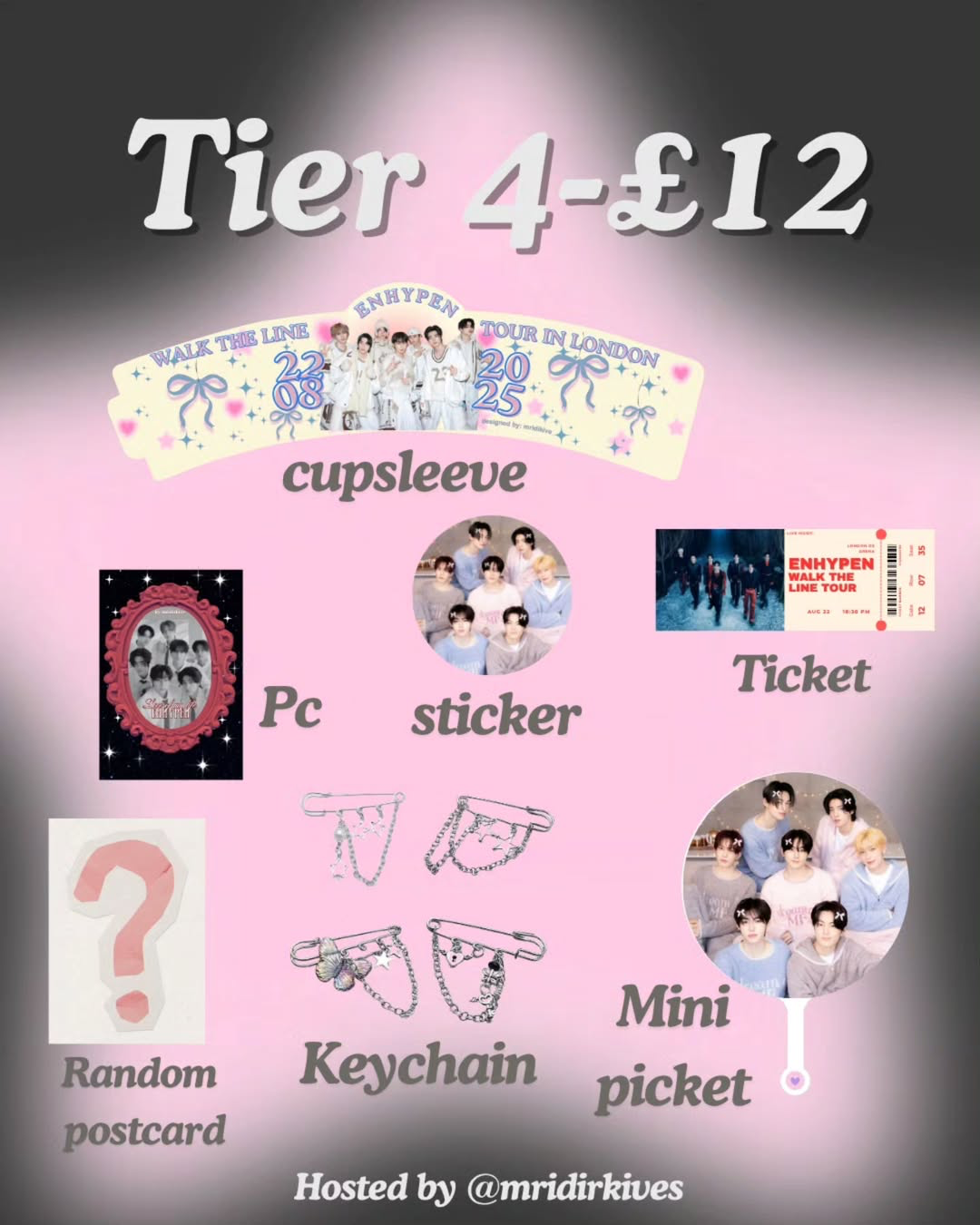 ENHYPEN WALK THE LINE TOUR LONDON CUPSLEEVE EVENT - Image 5