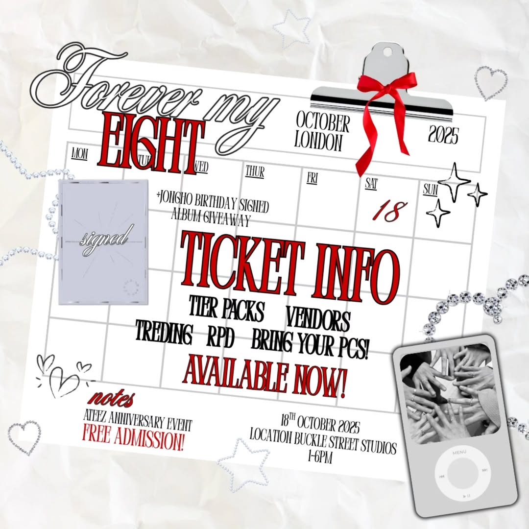 FOREVER MY EIGHT - ATEEZ ANNIVERSARY EVENT