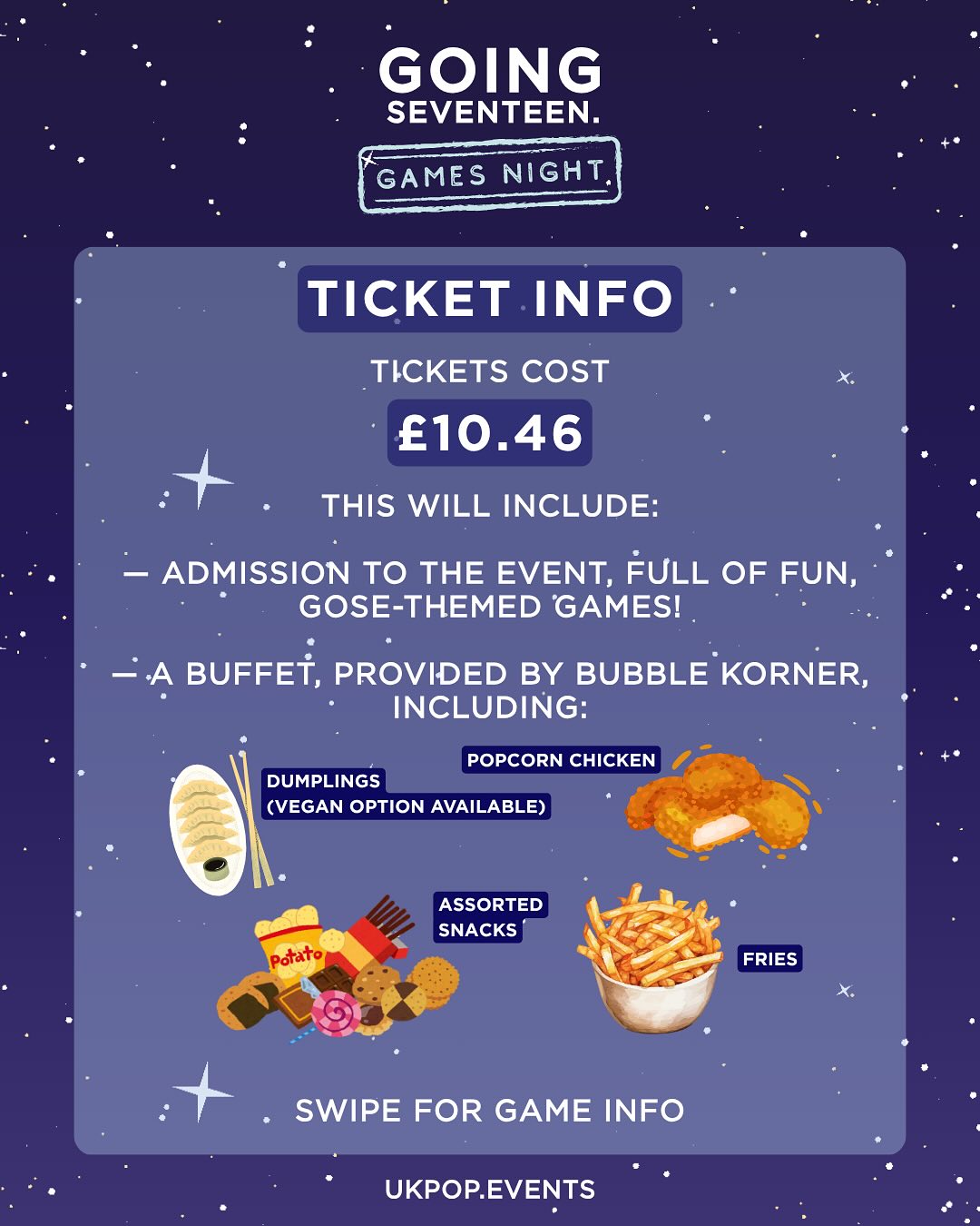 GOING SEVENTEEN : GAMES NIGHT - NOTTINGHAM - Image 1