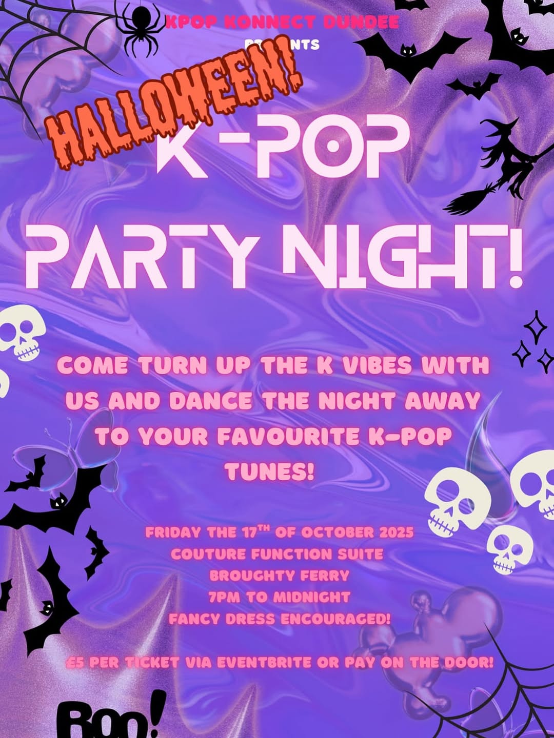 Halloween Kpop Party Night