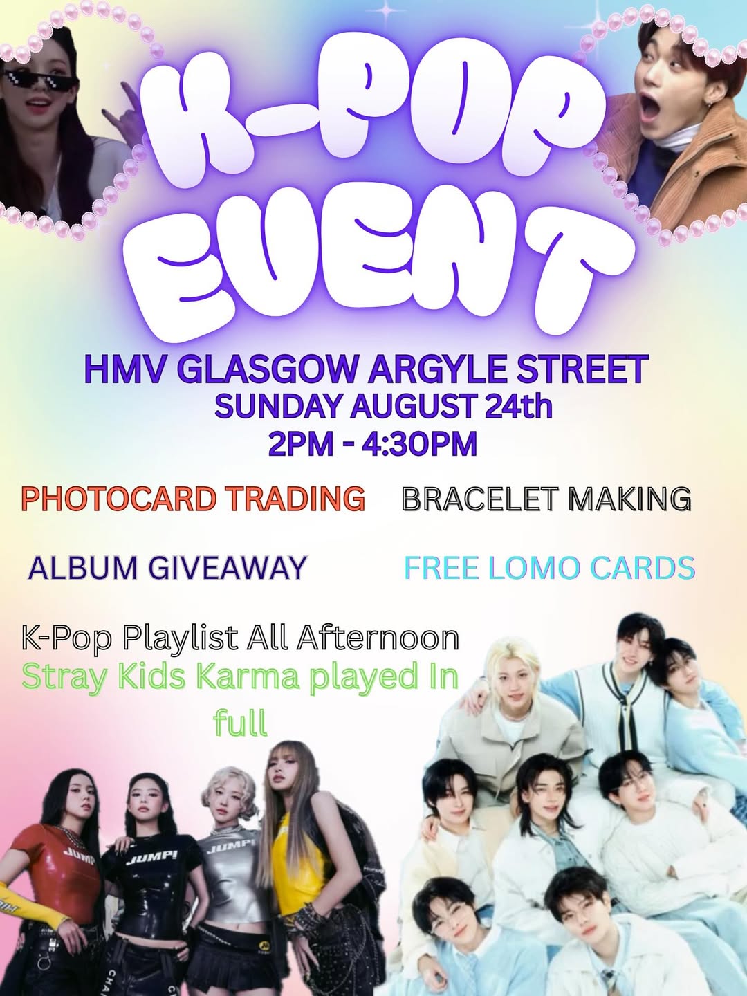 HMV GLASGOW ARGYLE K-POP EVENT - Image 1