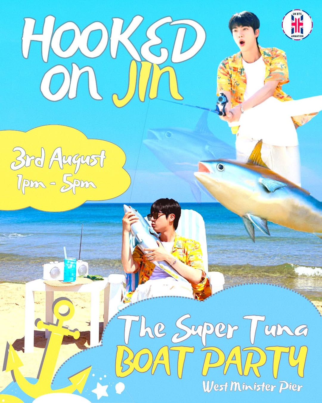 HOOKED ON JIN : THE SUPER TUNA BOAT PARTY 