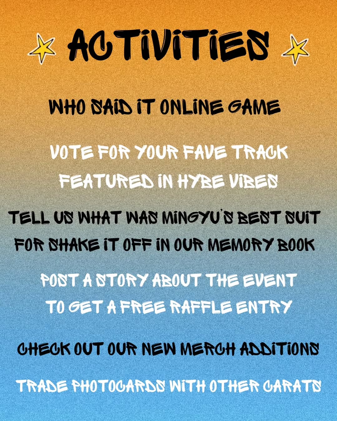 Hype Vibes Mingyu Birthday Event - Image 4