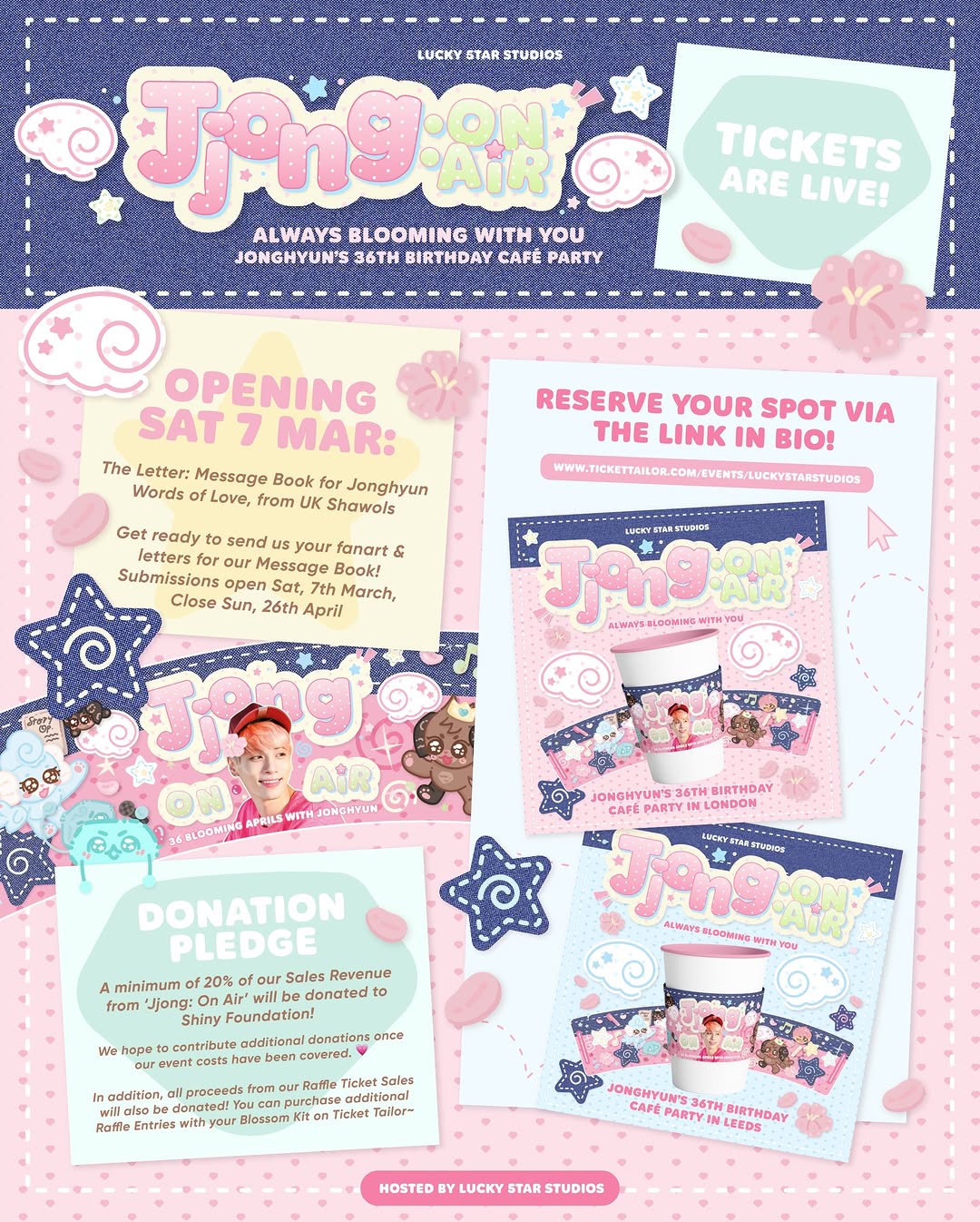 Jonghyun's 36th Birthday Café Party Leeds - Image 5