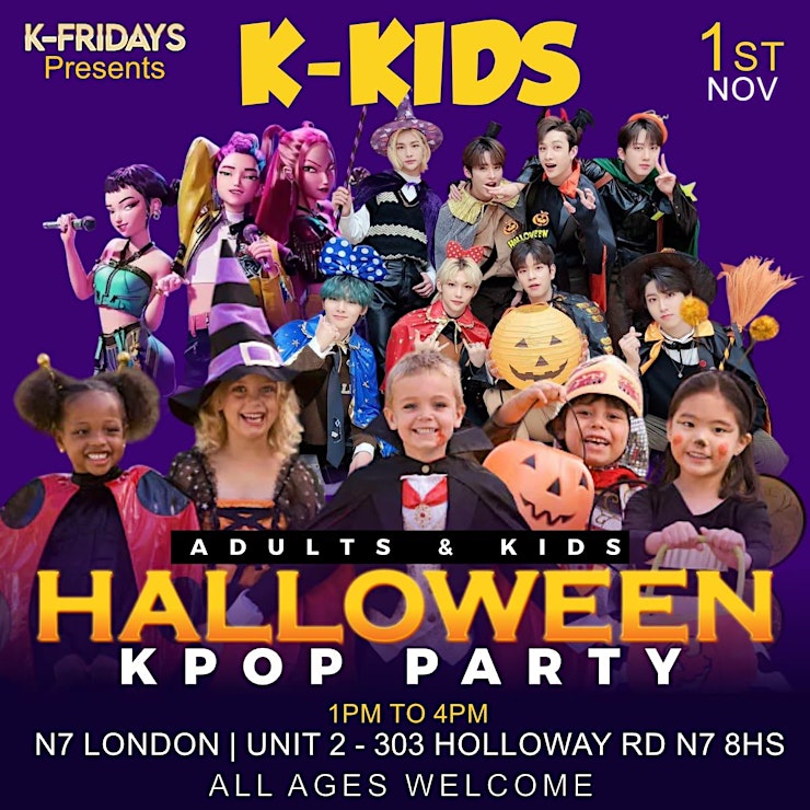 K-KIDS, KPOP HALLOWEEN PARTY