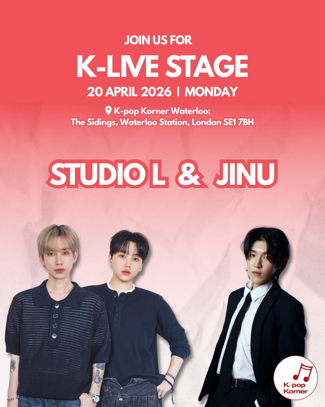 K-Live Stage with Jinu & Studio L
