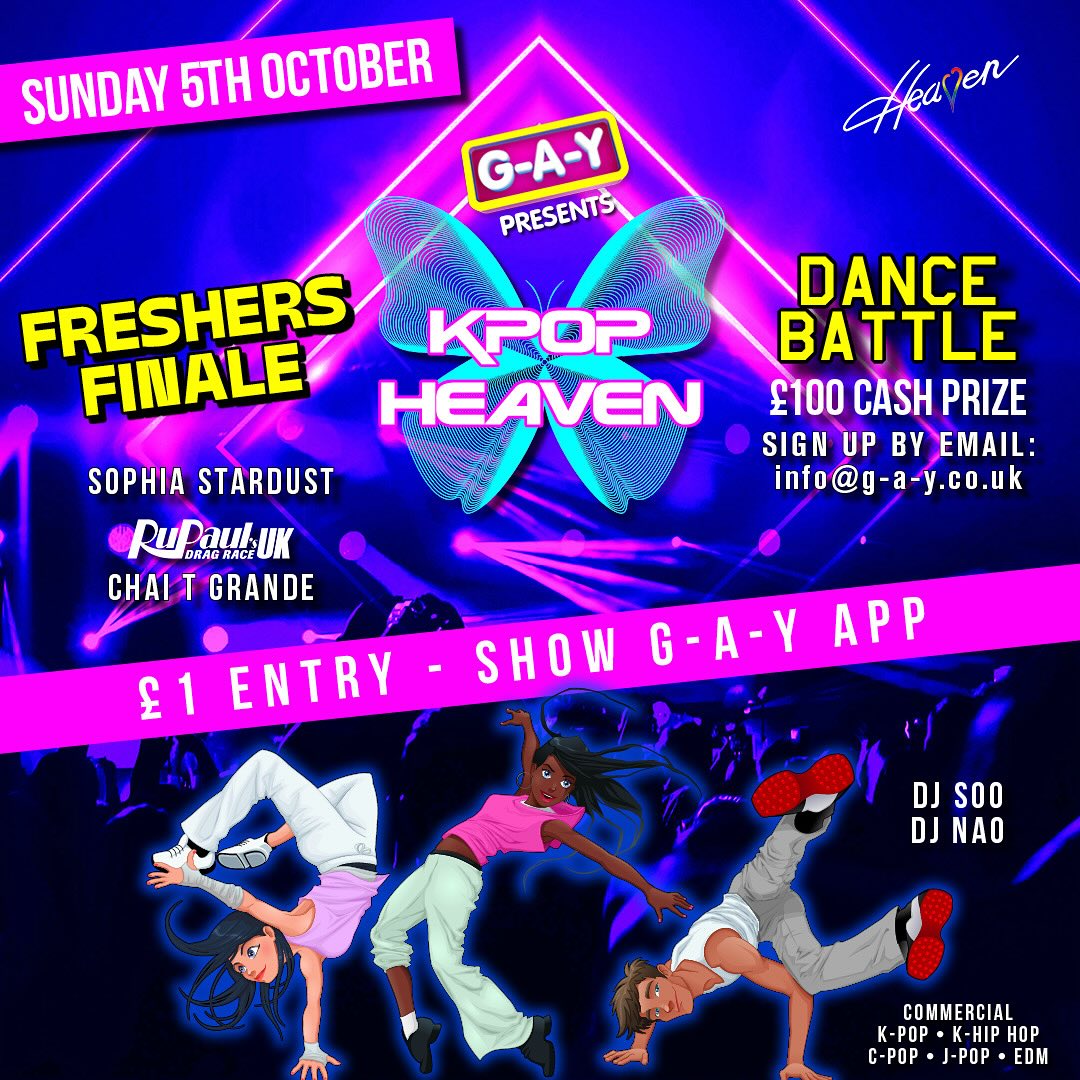 KPOP HEAVEN -FRESHERS!
