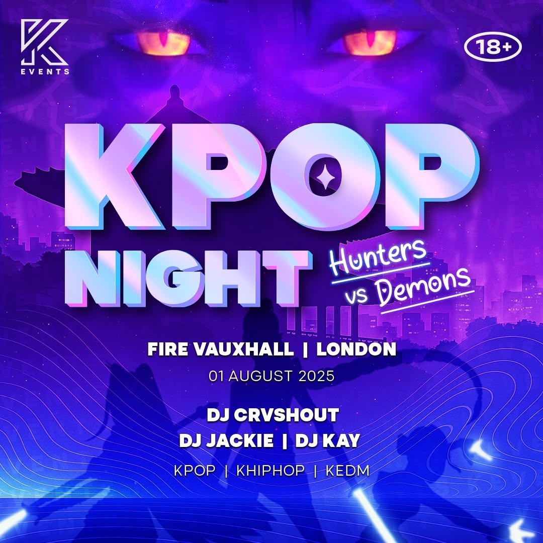 KPOP & KHIPHOP Night in August - Hunters vs. Demons Edition