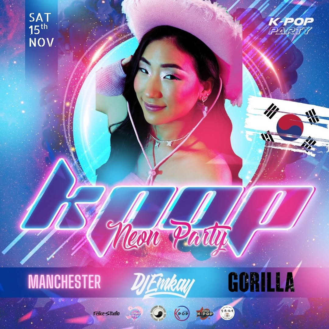 KPOP NEON PARTY MANCHESTER