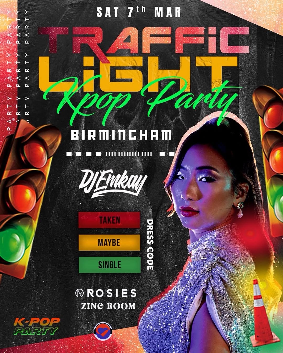 K-Pop Party UK ‘TRAFFIC LIGHT EDITION’
