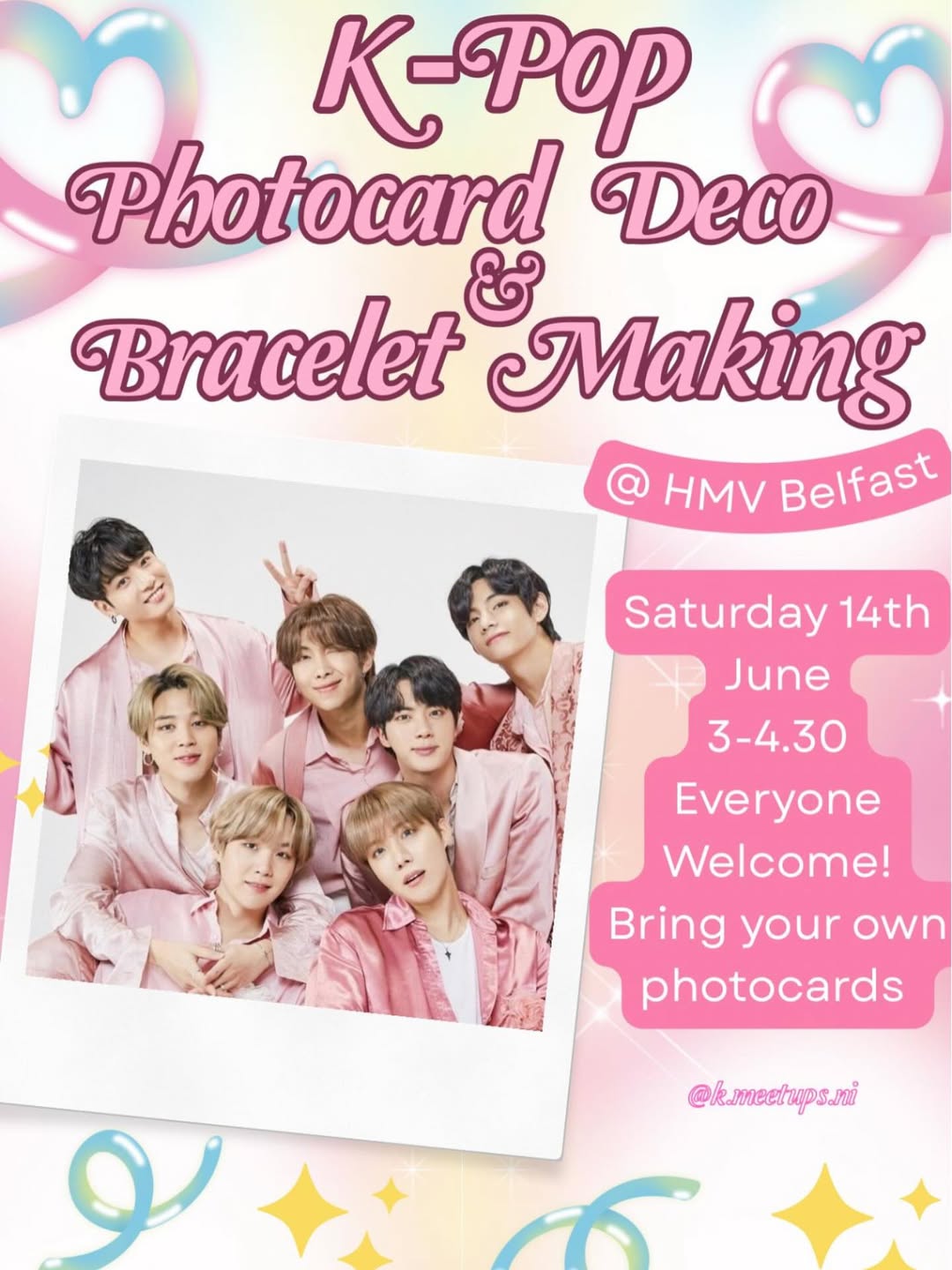 K-POP PHOTOCARD DECO & BRACELET MAKING