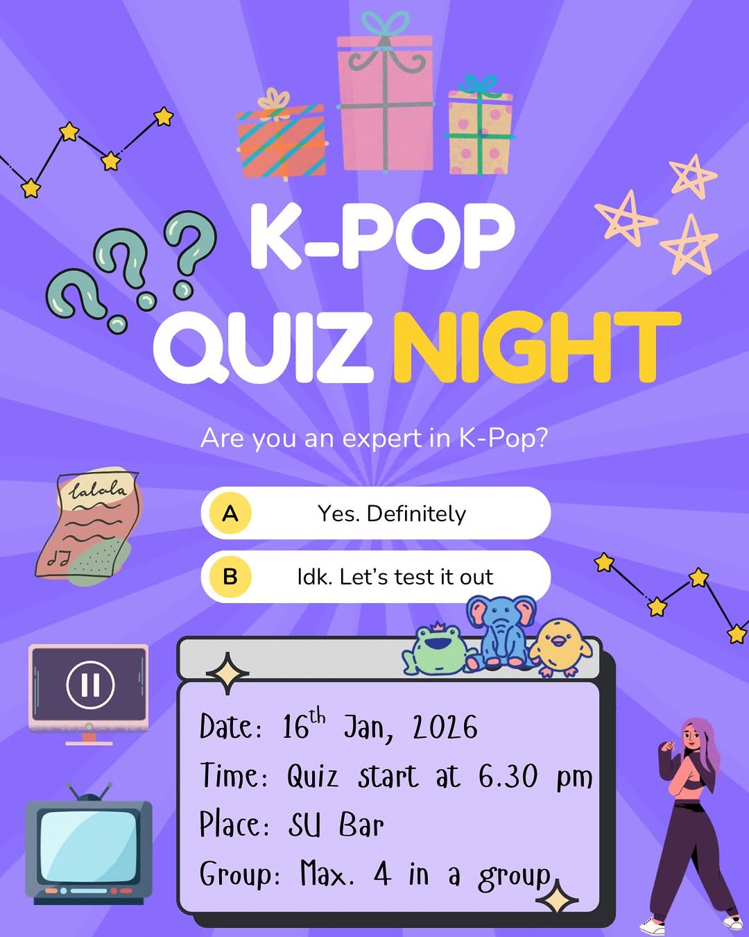 K-POP QUIZ NIGHT