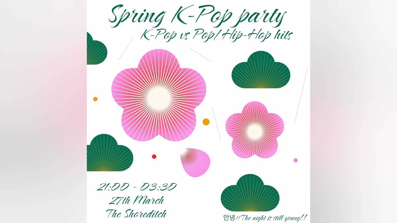 K-POP VS POP/HIP-HOP HITS - Spring Party
