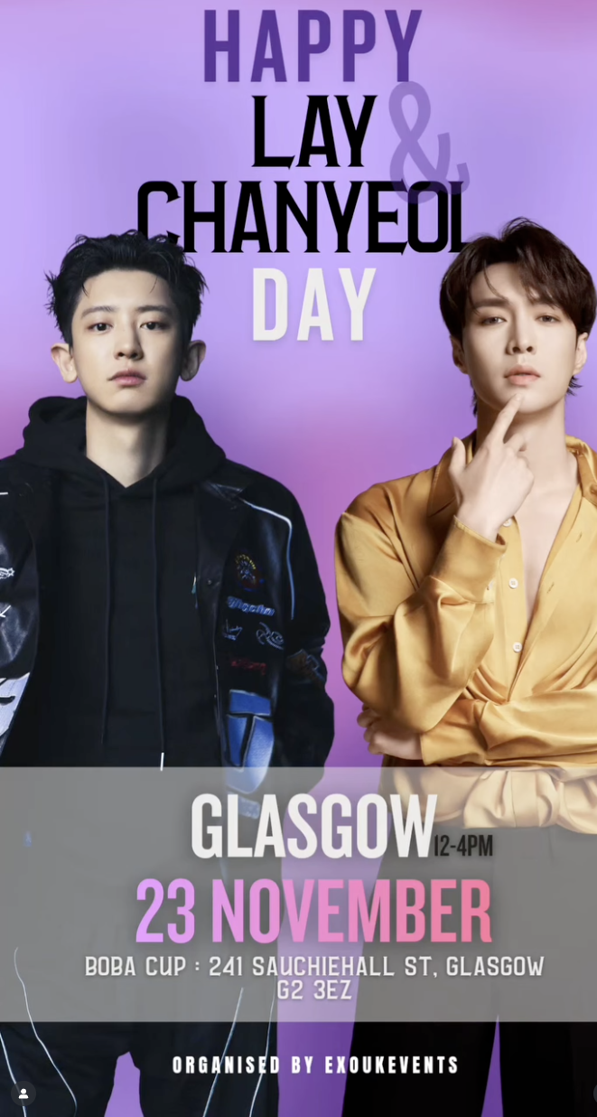 Lay & Chanyeol Day Cupsleeve Event! - Image 1