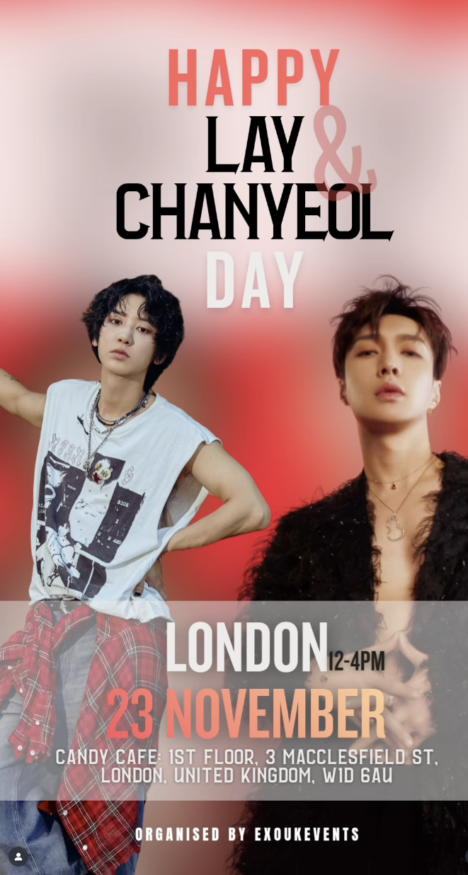 Lay & Chanyeol Day Cupsleeve Event! - Image 1