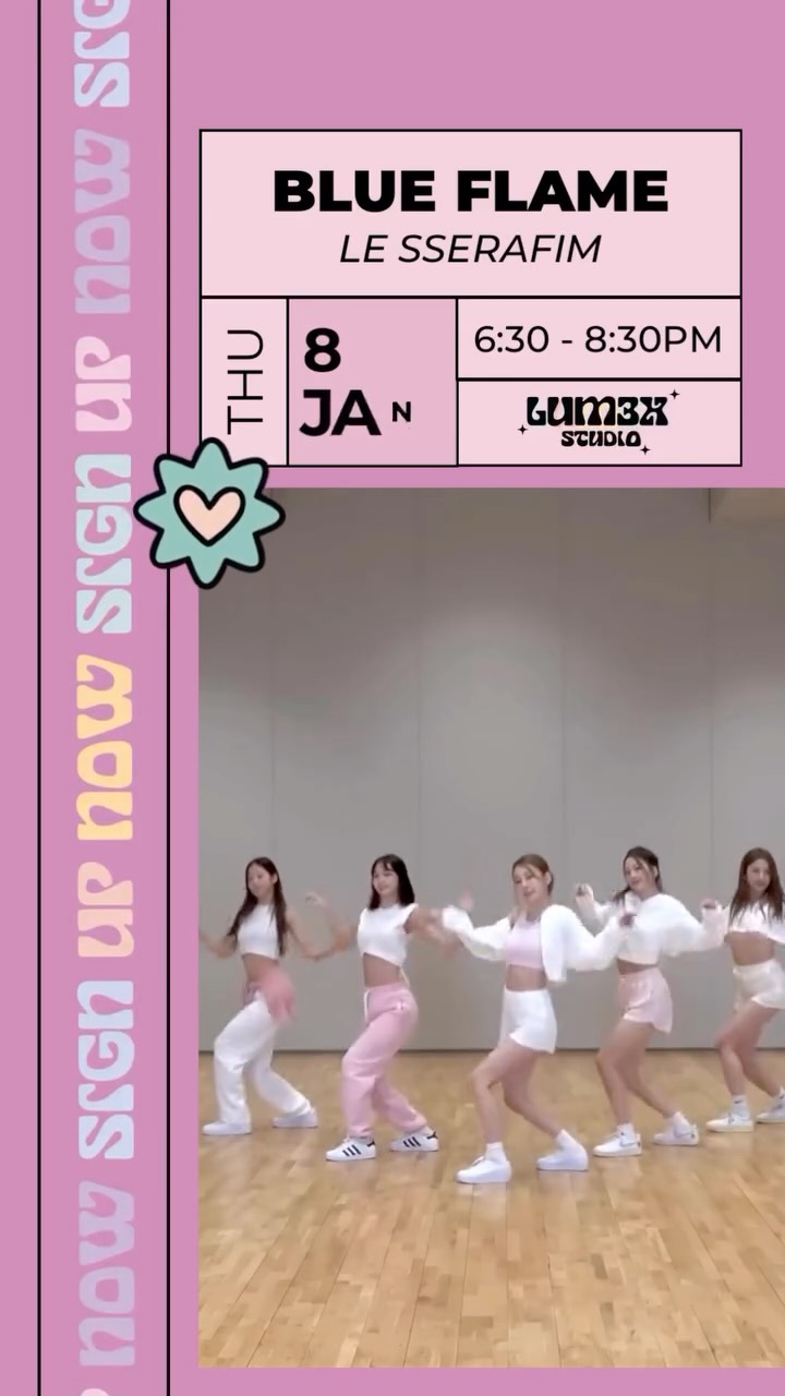 LE SSERAFIM - ‘BLUE FLAME’