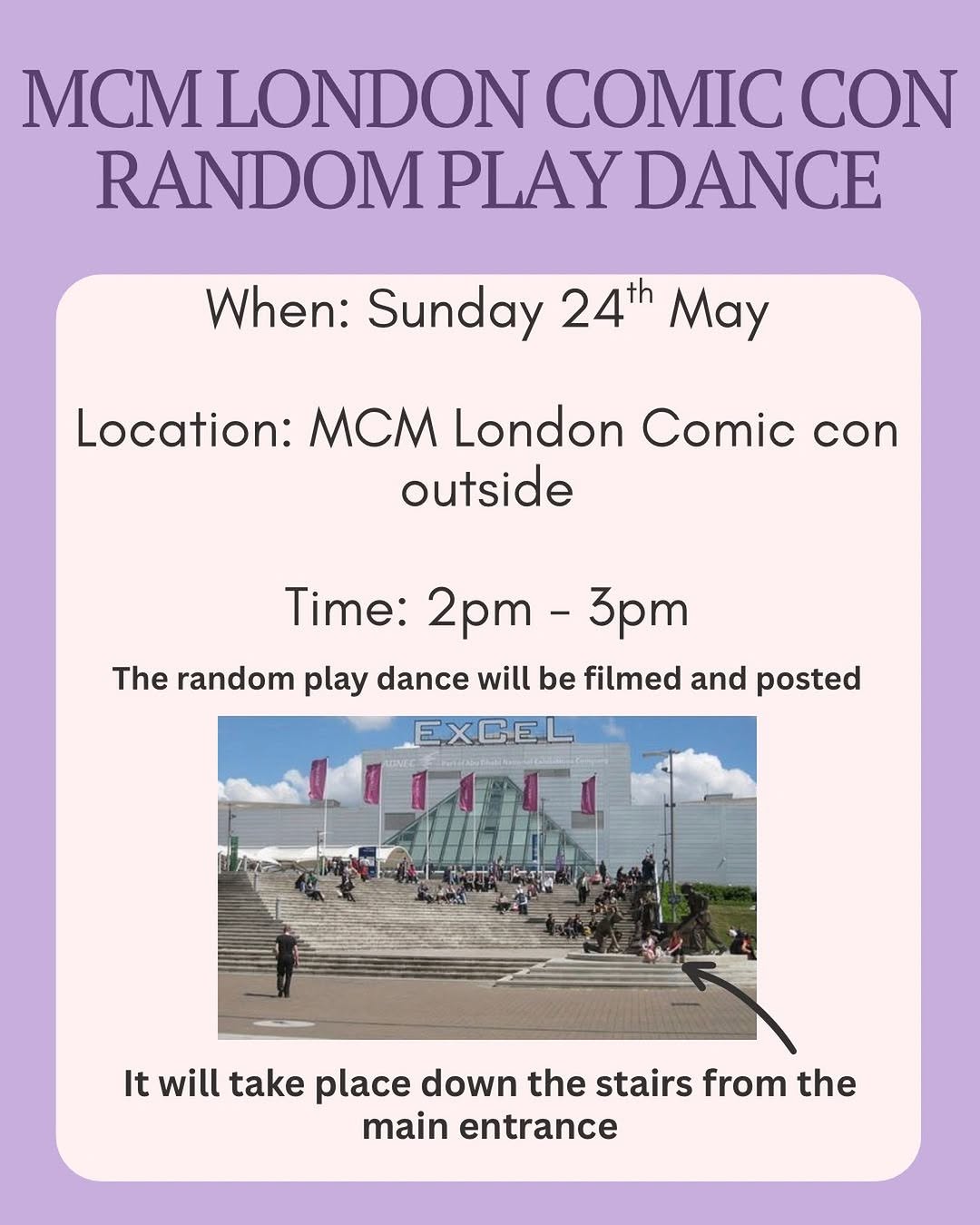 MCM London Comic Con Random Play Dance