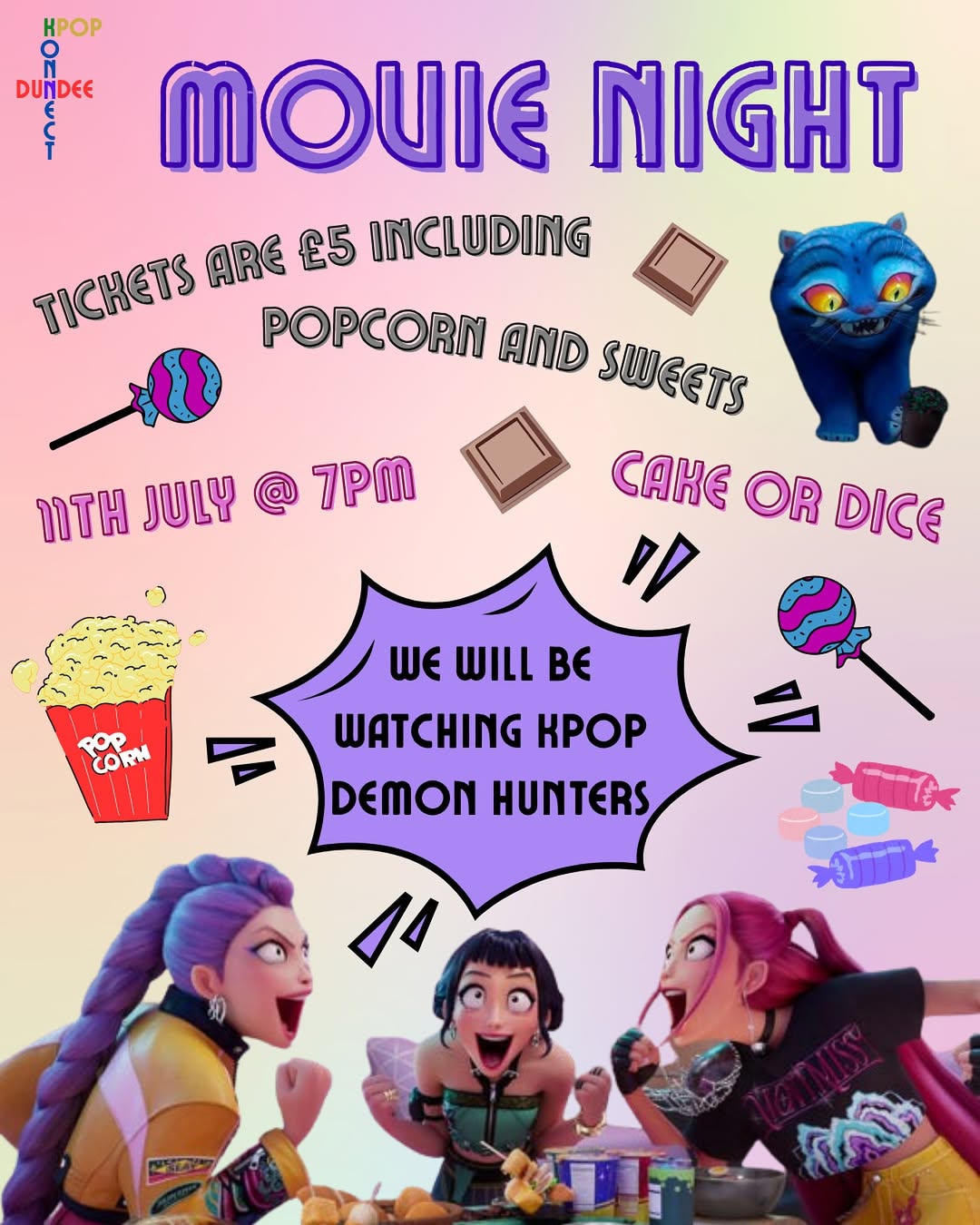 MOVIE NIGHT: KPOP DEMON HUNTERS - Image 1