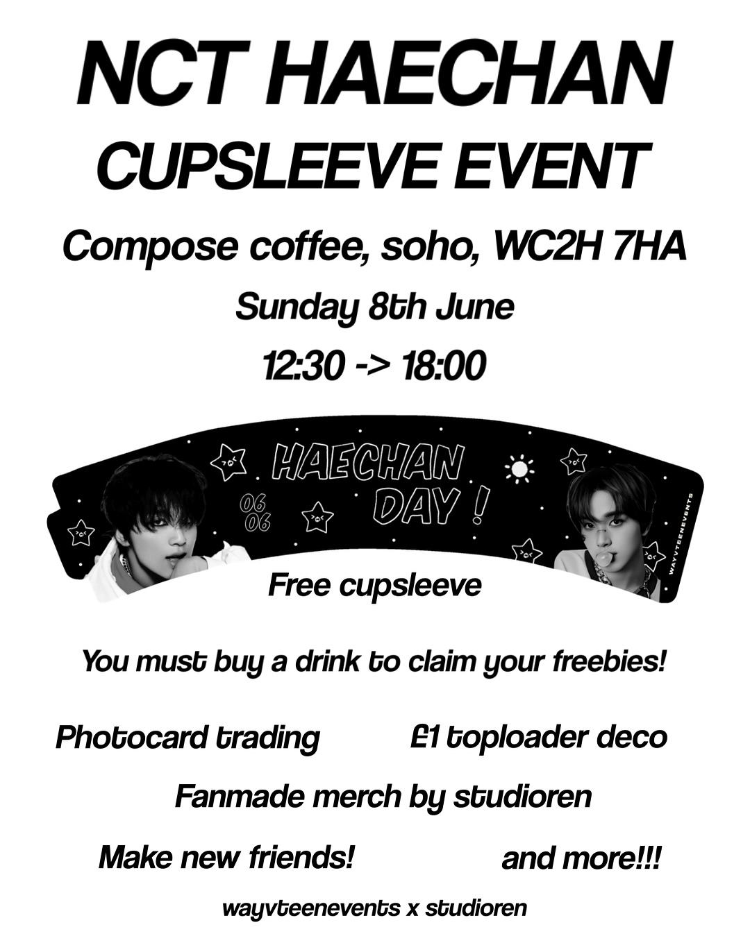 NCT HAECHAN BIRTHDAY EVENT - Image 1