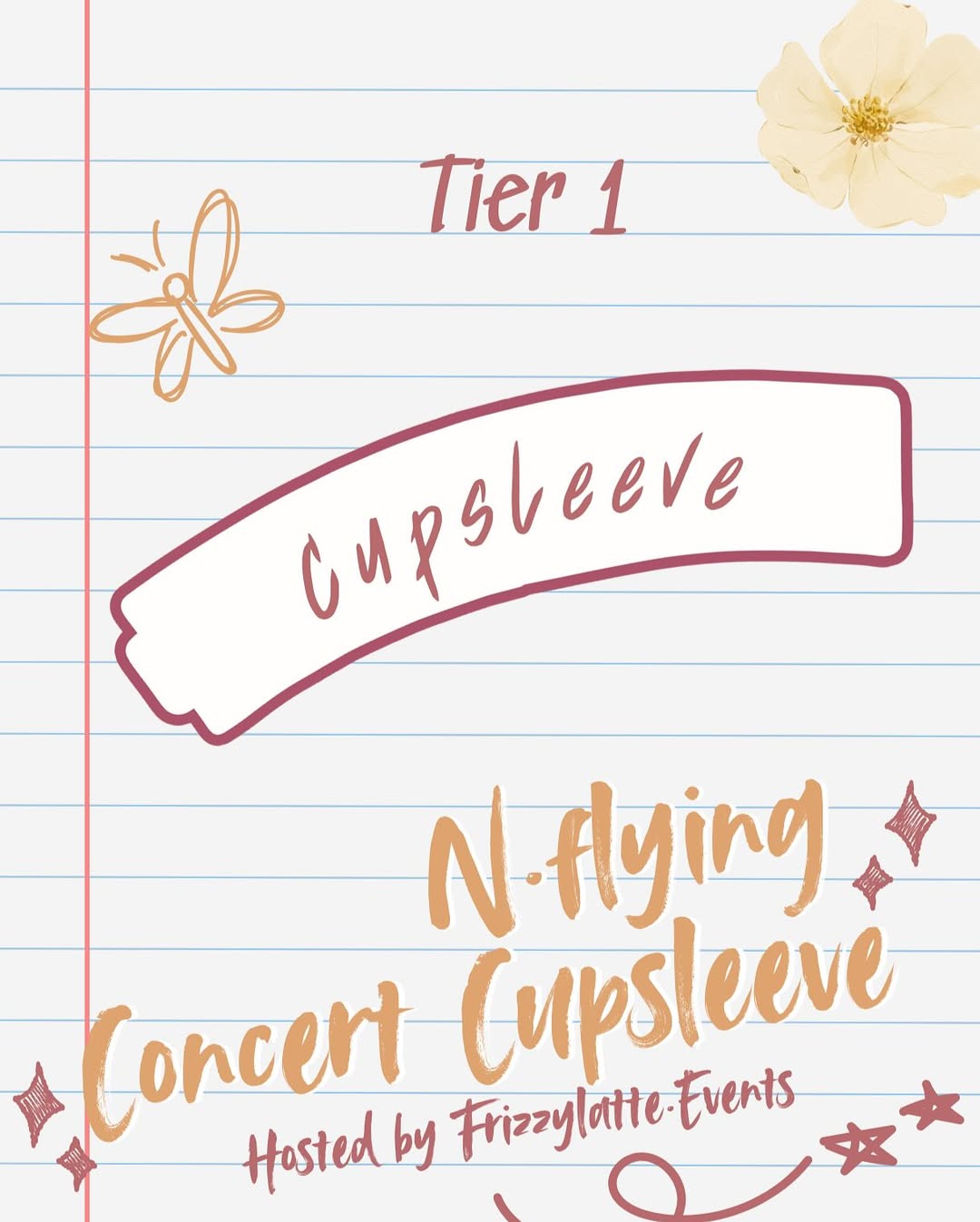 N.Flying London Concert Cupsleeve Event - Image 3