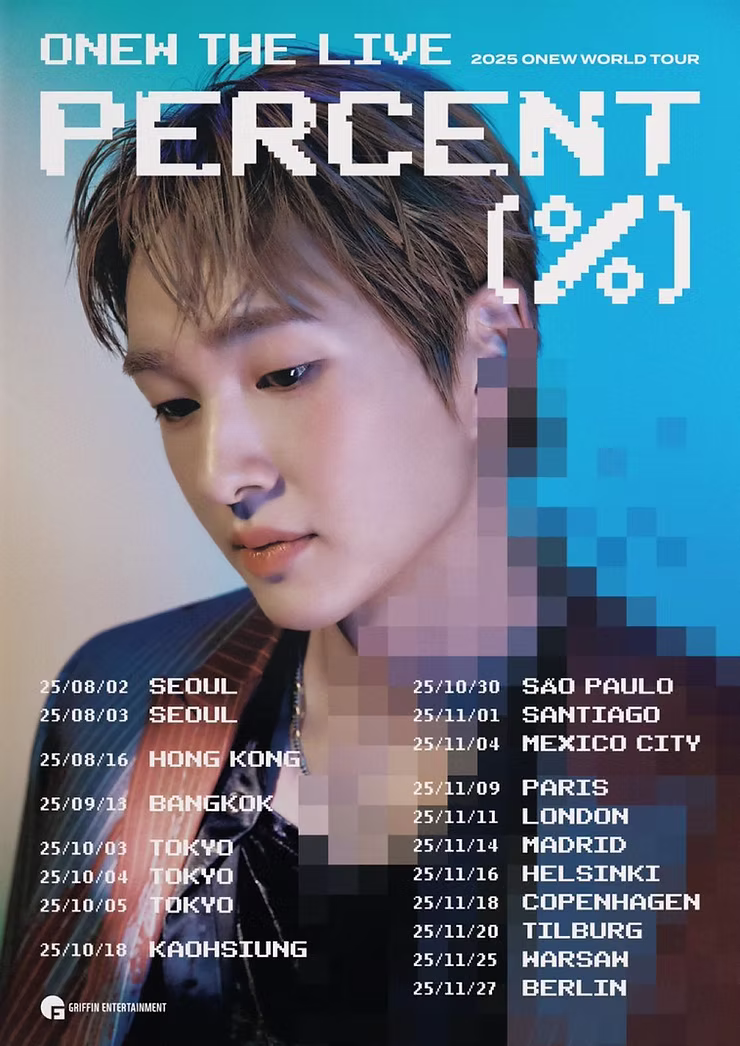 ONEW The Live | Percent % 2025