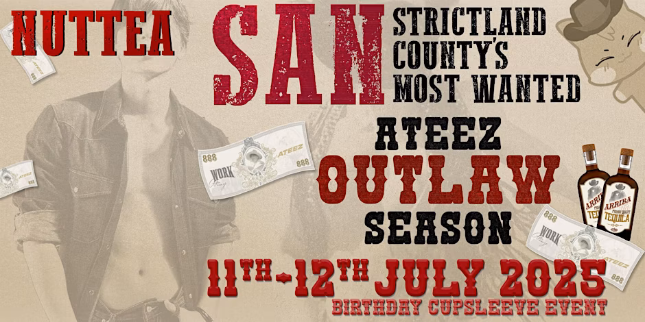 NUTTEA (Soho) - Outlaw San Day - London Cupsleeve Event