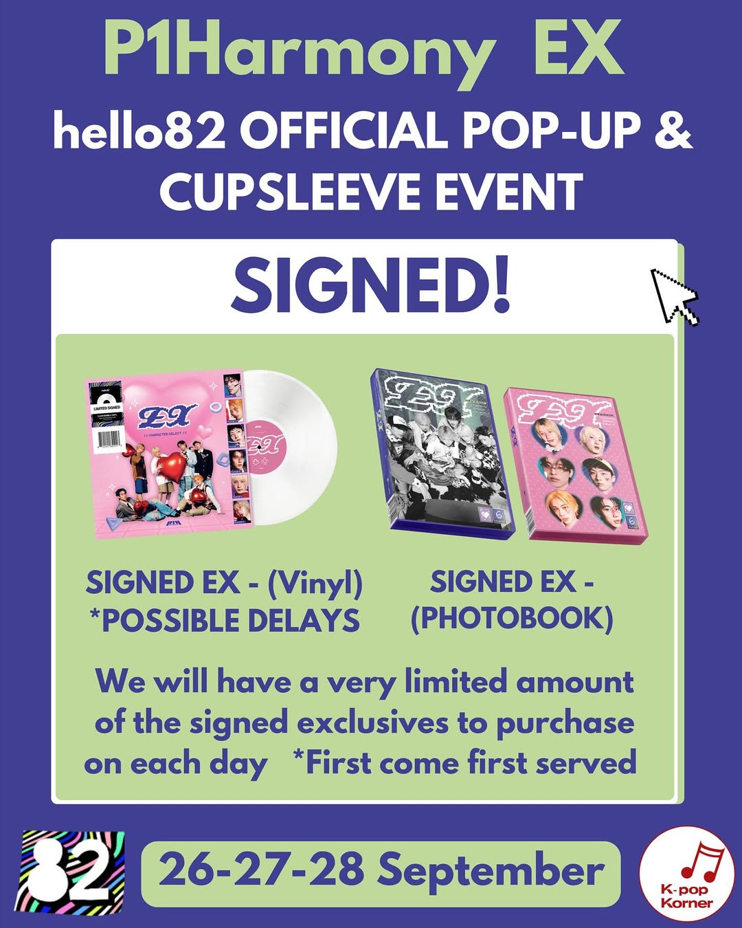 P1Harmony EX hello82 OFFICIAL POP-UP & CUPSLEEVE EVENT - Image 3