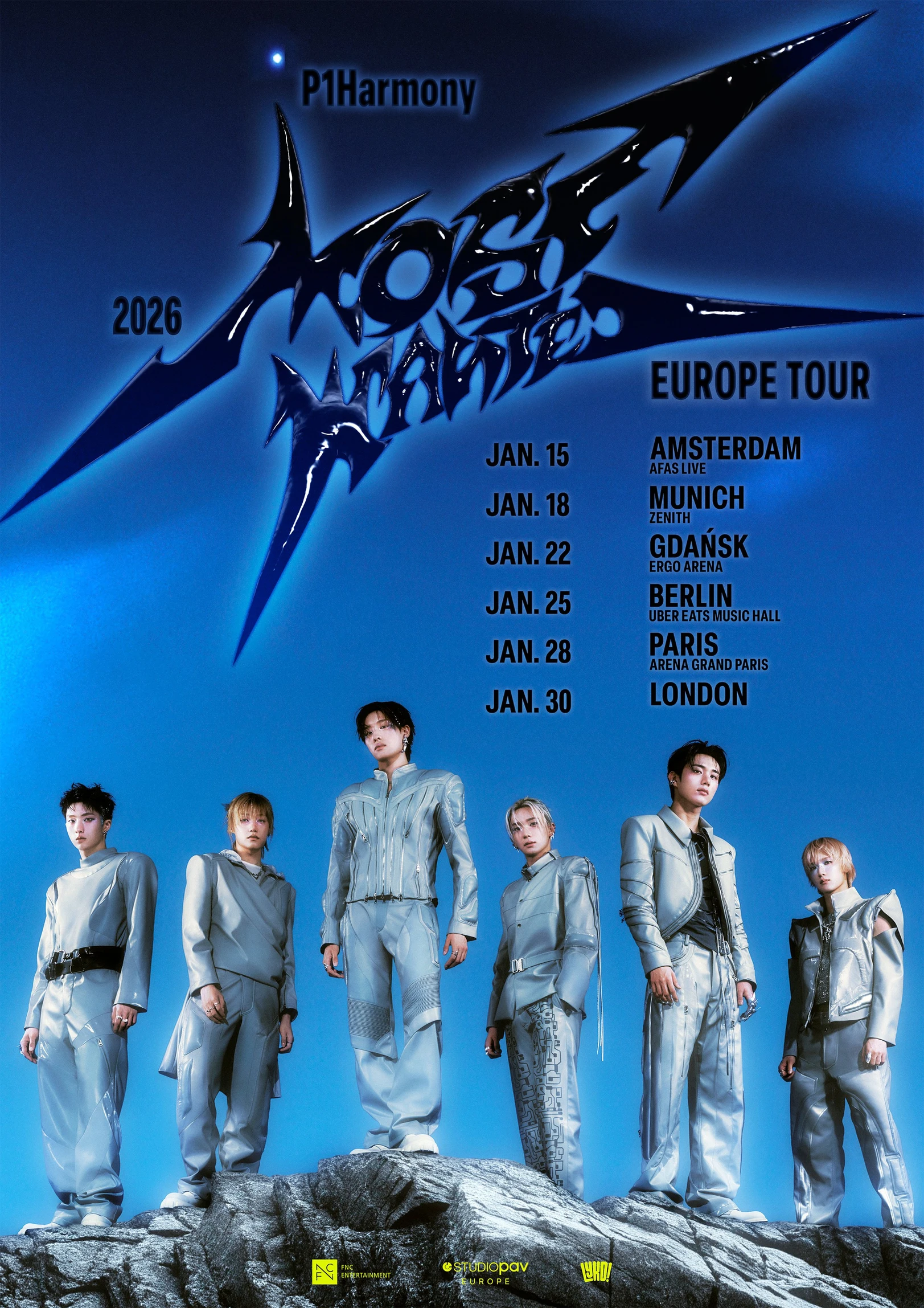 P1Harmony - Most wanted Europe 2026 - Image 1