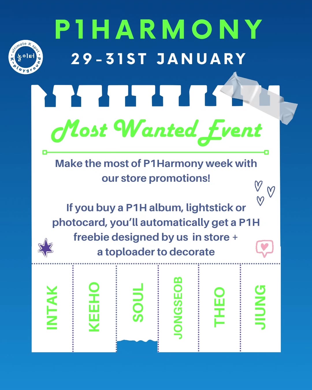 P1HARMONY Most Wanted Event