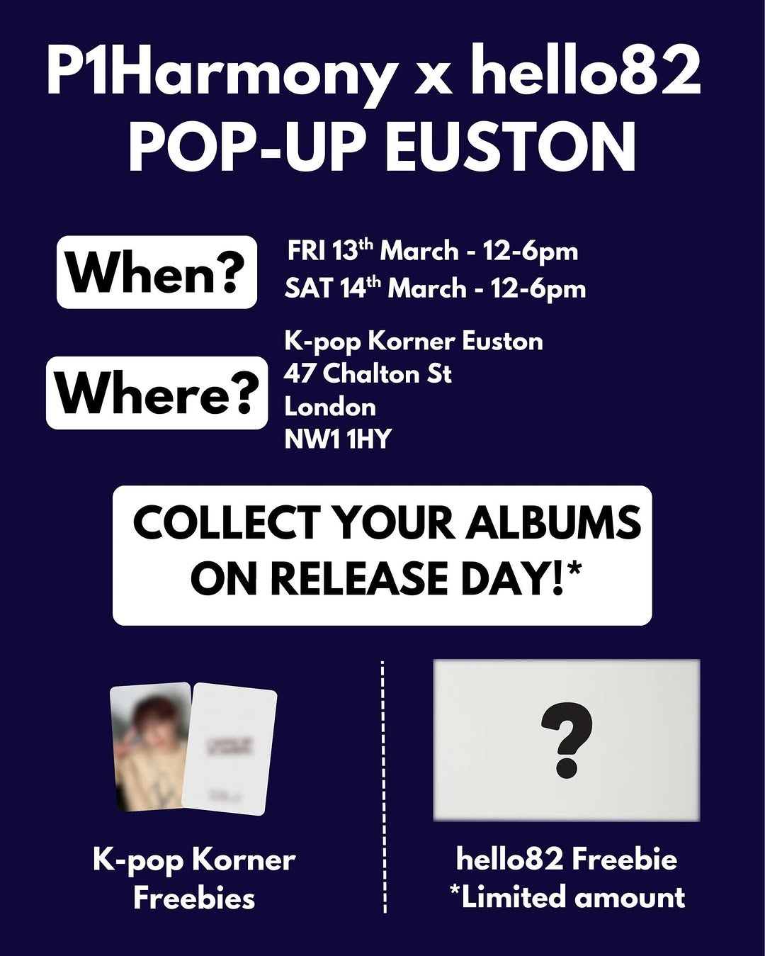 P1Harmony x hello82 UNIQUE album release event - Image 2