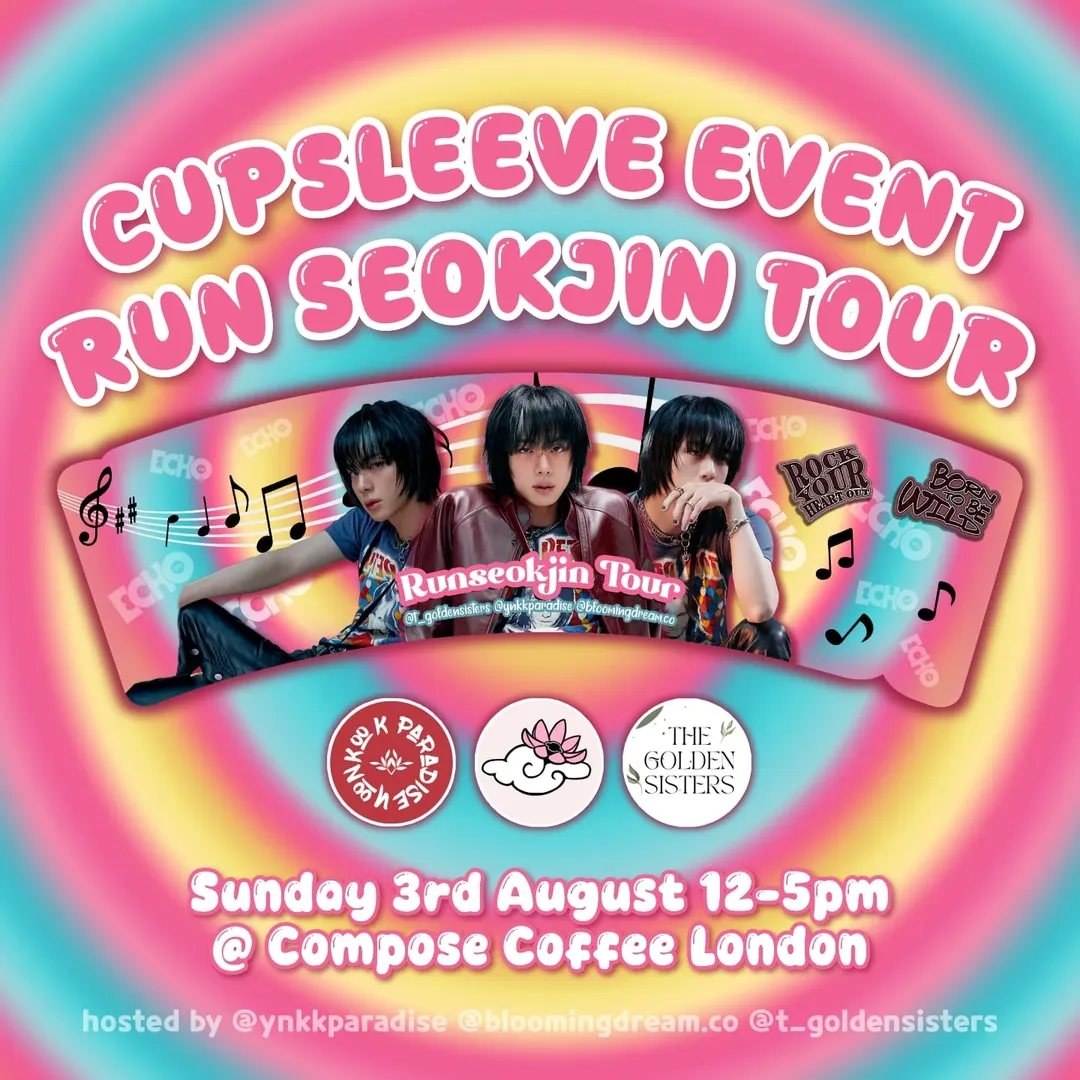 Run Seokjin Tour Cupsleeve Event - Image 1